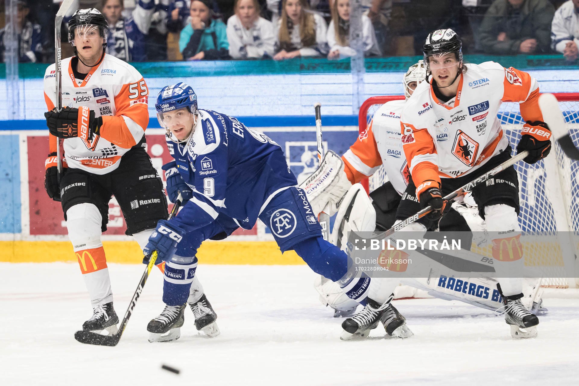 Leksands Lukas Ericsson och Karlskronas David Printz och