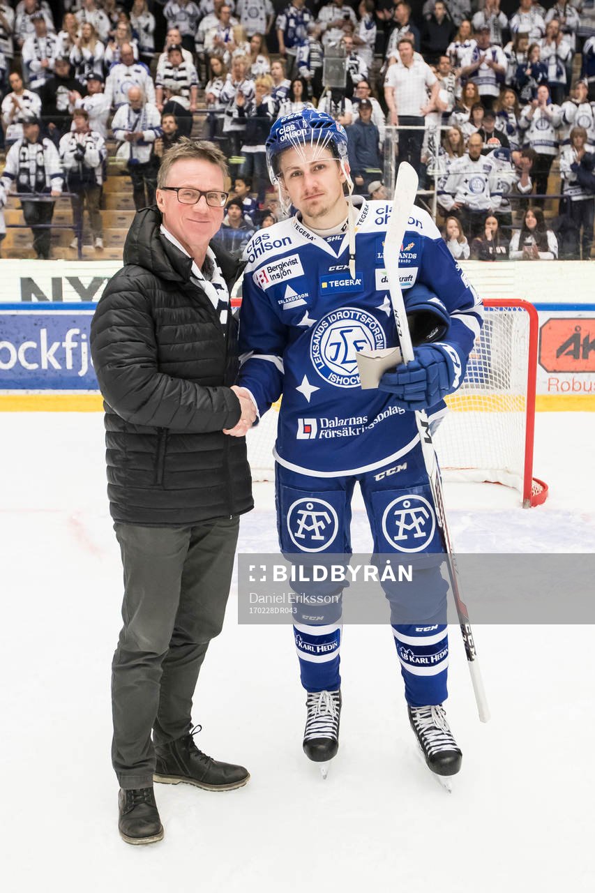 Leksands Patrik Norén utsedd till matchens krigare i