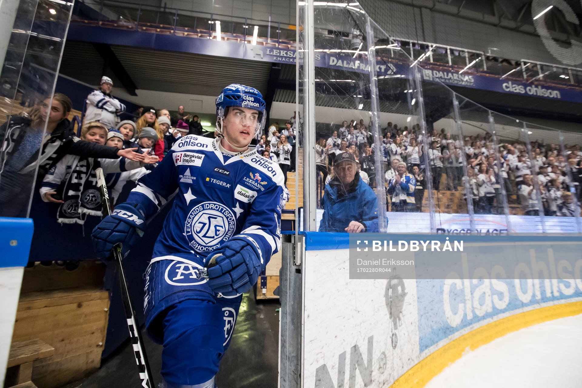 Leksands Oskar Lang utsedd till matchens lirare i