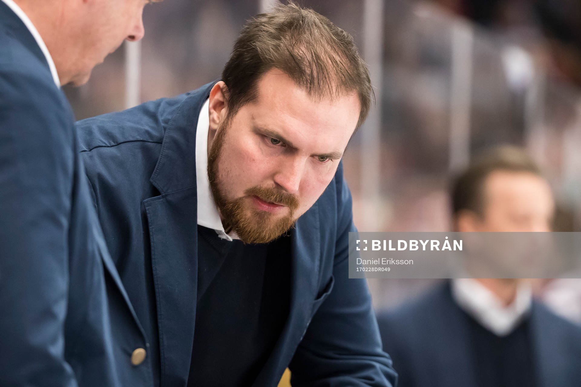 Leksands assisterande tränare Gereon Dahlgren i