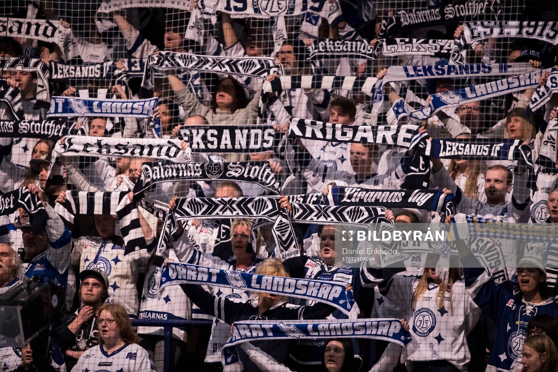 Leksands superstars i ishockeymatchen i SHL mellan Leksand