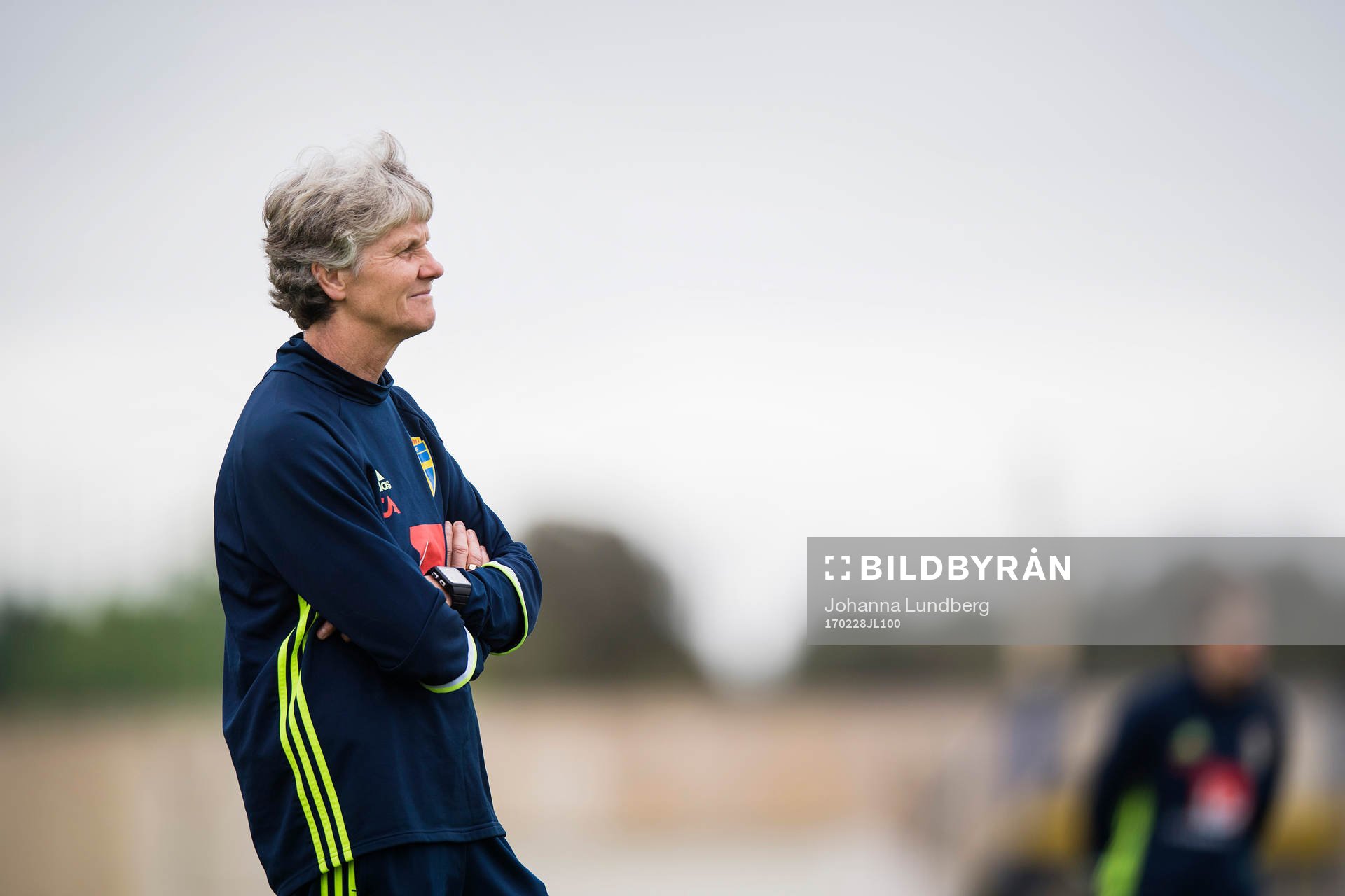 Sveriges förbundskapten Pia Sundhage