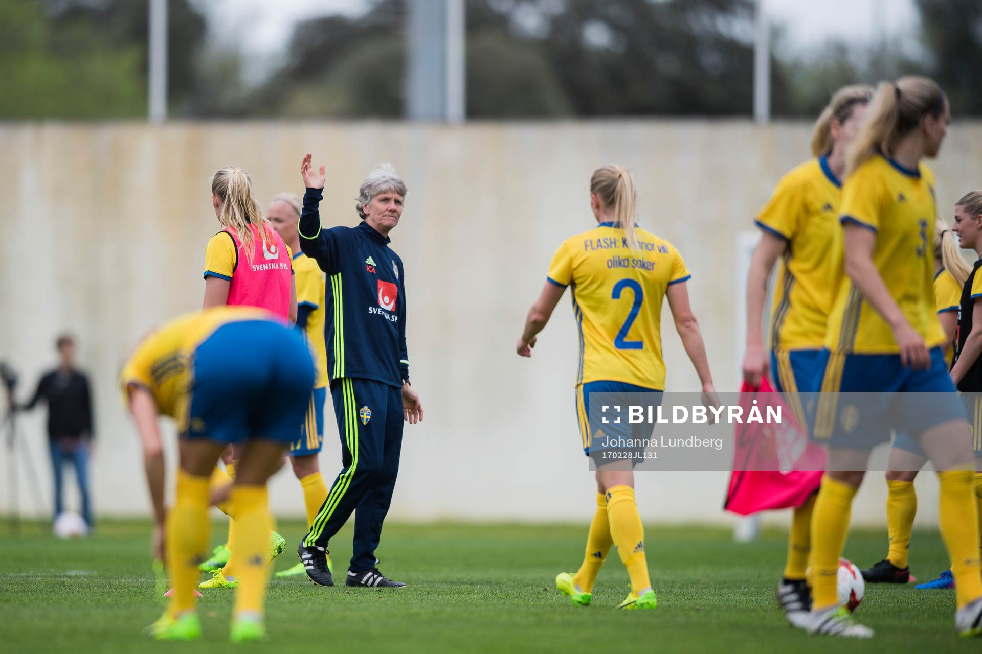 Sveriges förbundskapten Pia Sundhage