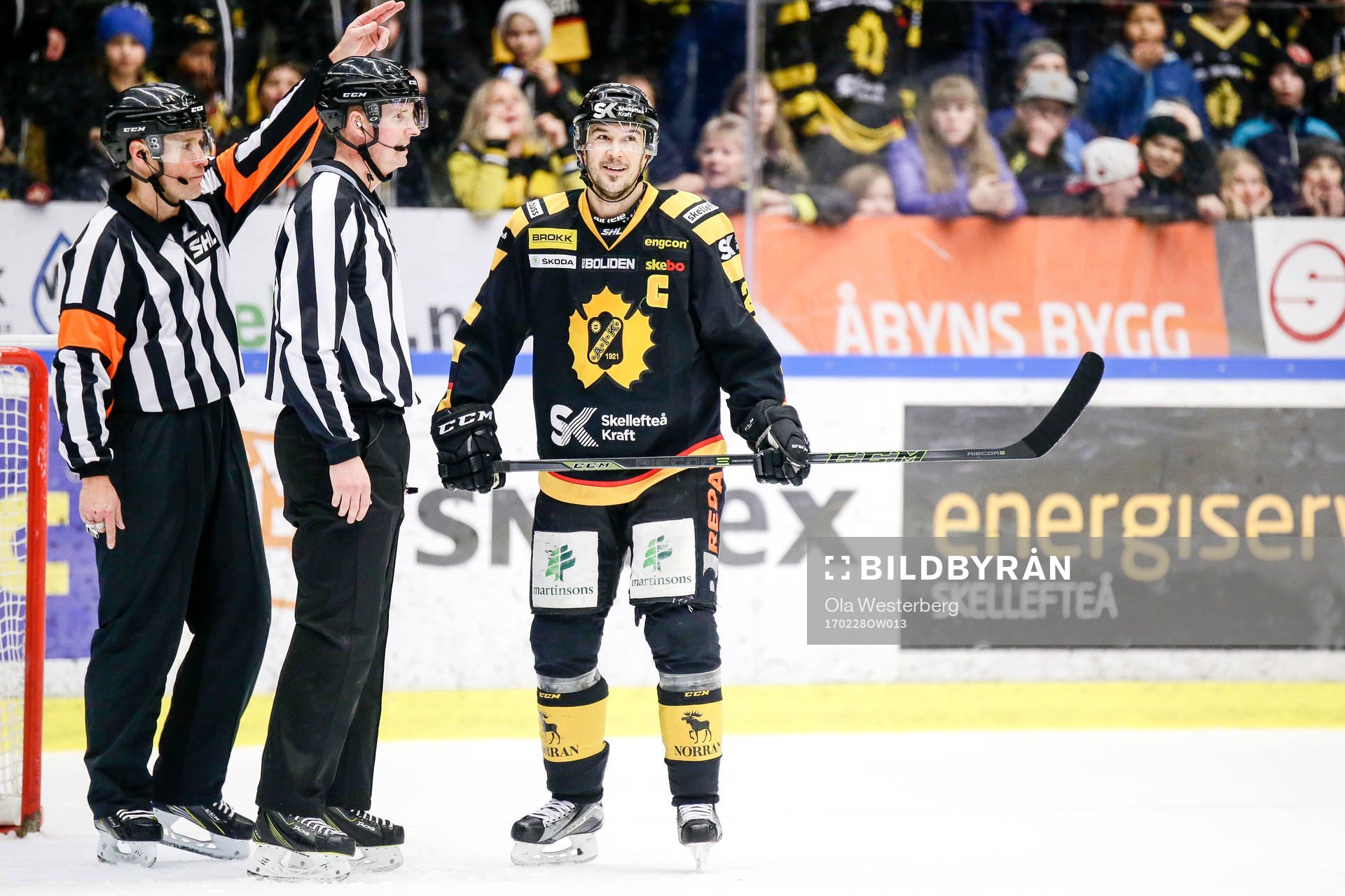 Skellefteås Jimmie Ericsson är missnöjd med ett domslut