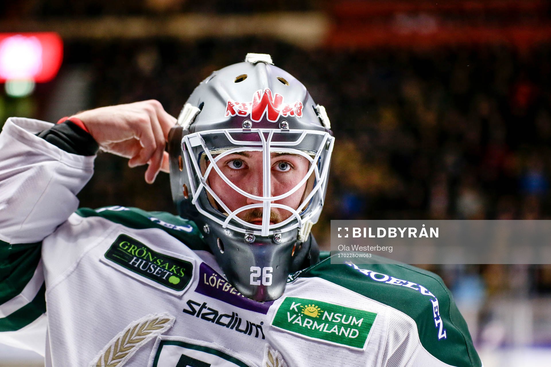 Färjestads målvakt Stefan Steen