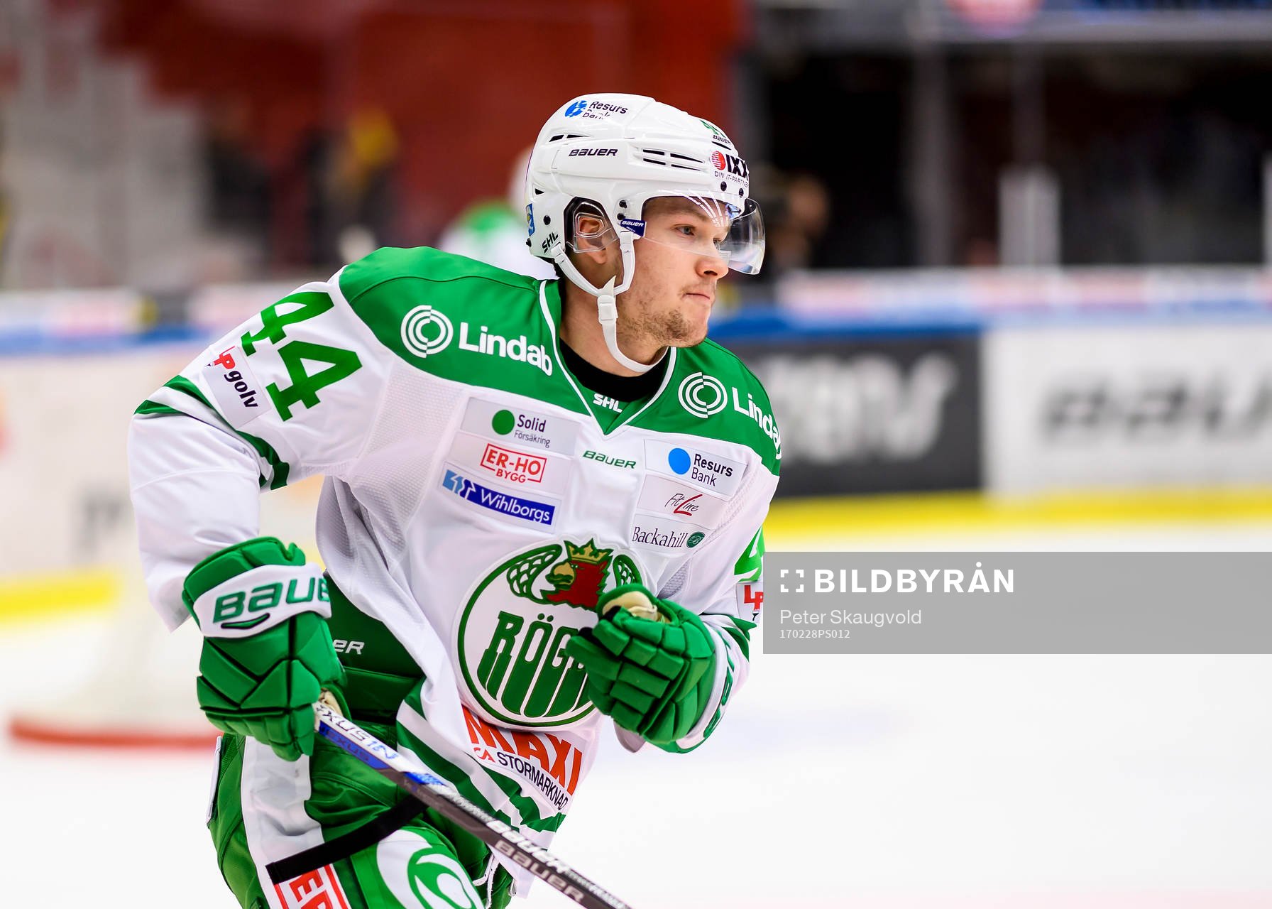 Rögles Matt Fraser på uppvärmningen