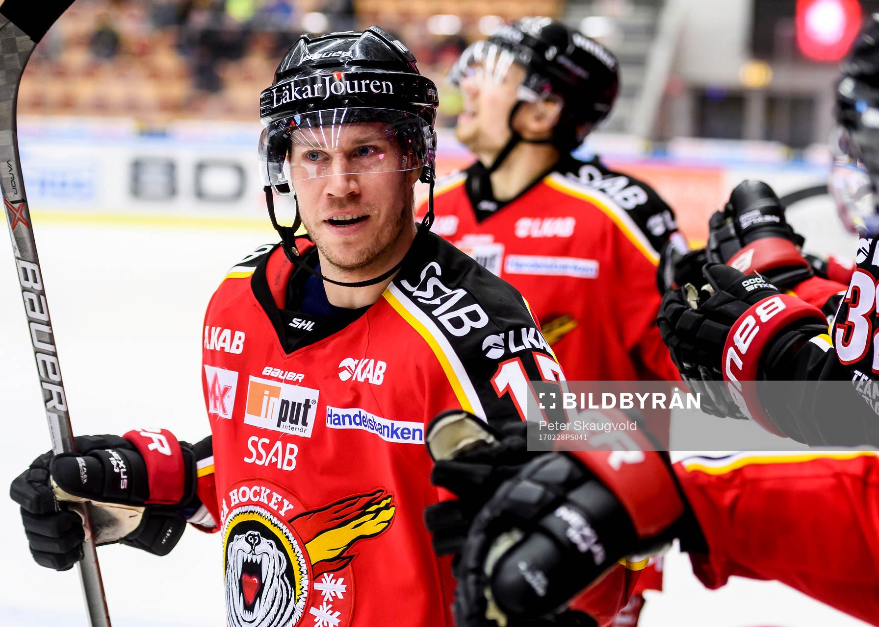 Luleås Andreas Falk  jublar