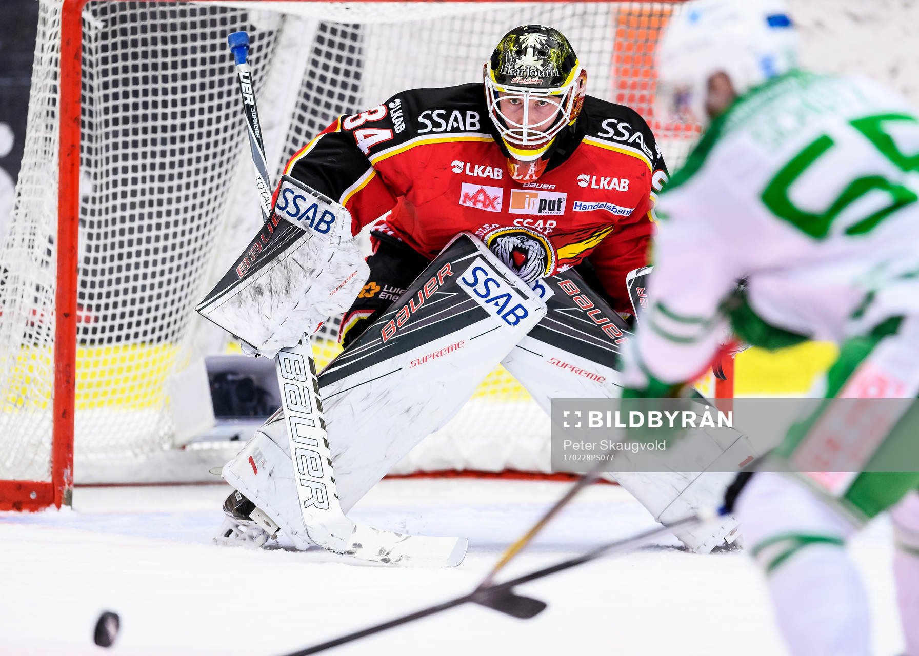 Luleås målvakt Joel Lassinatti