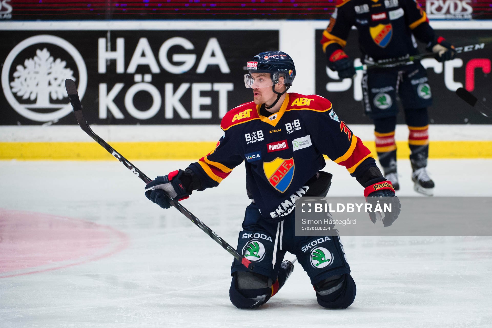 Djurgårdens Daniel Brodin deppar