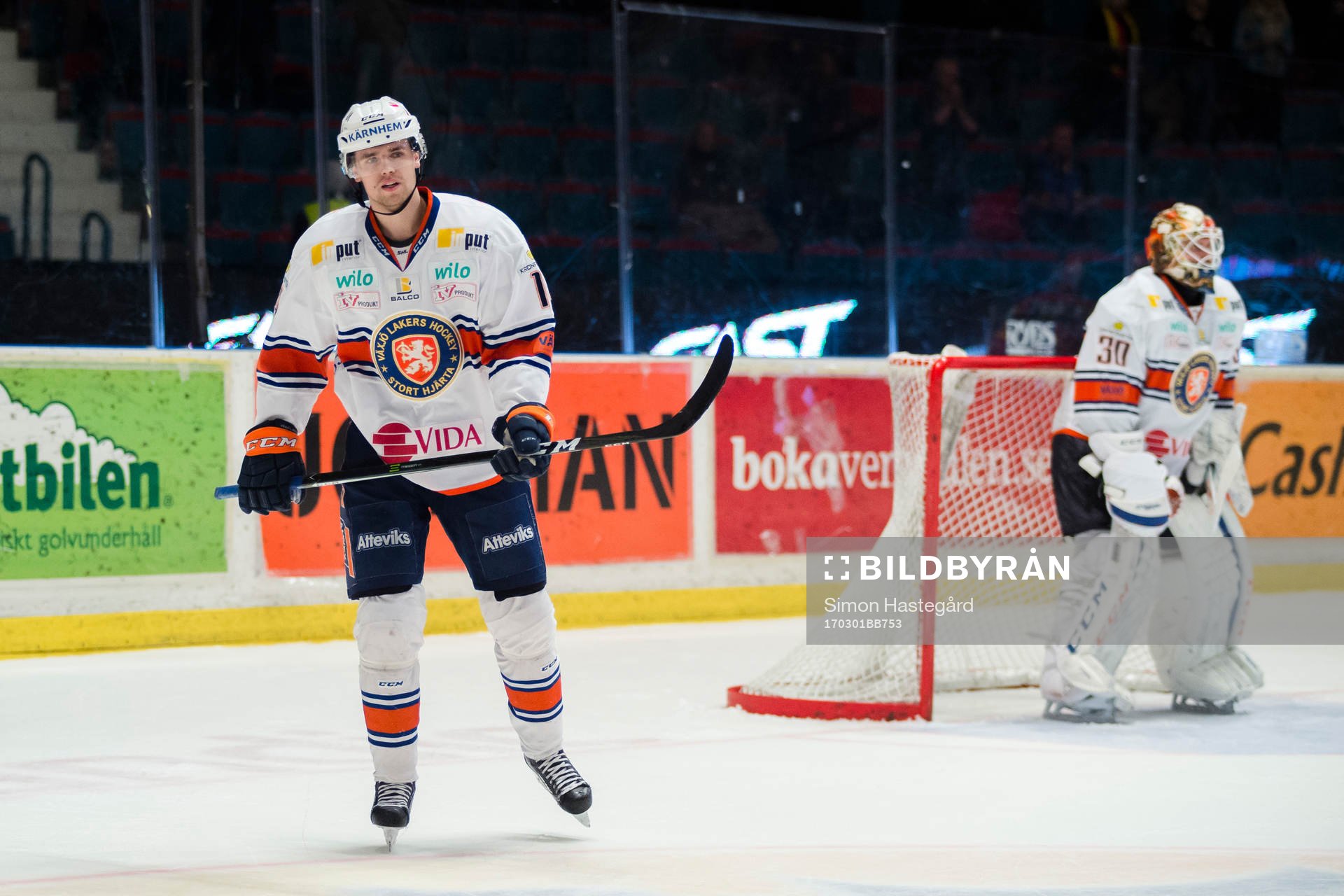 Växjös Emil Pettersson deppar