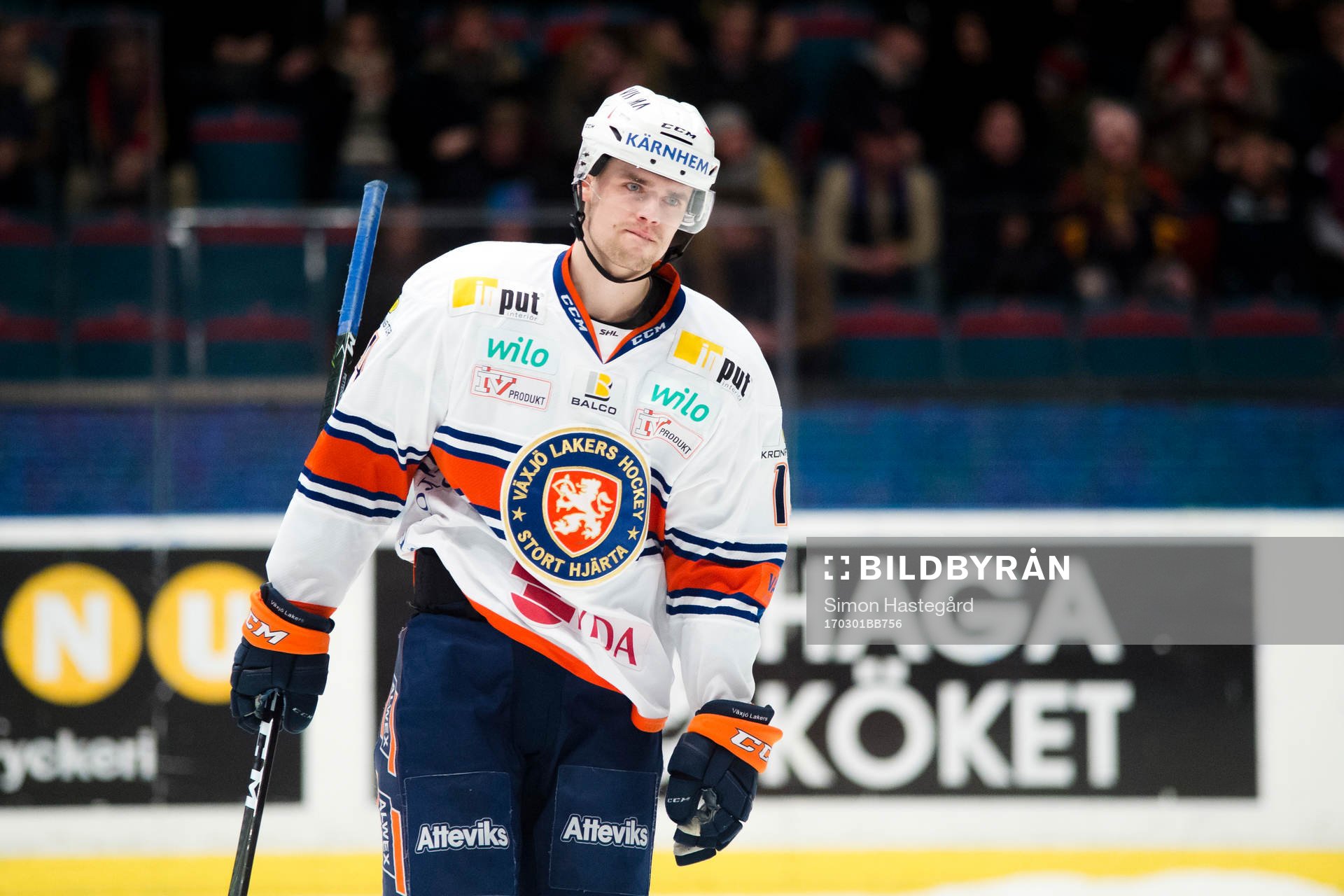 Växjös Emil Pettersson deppar