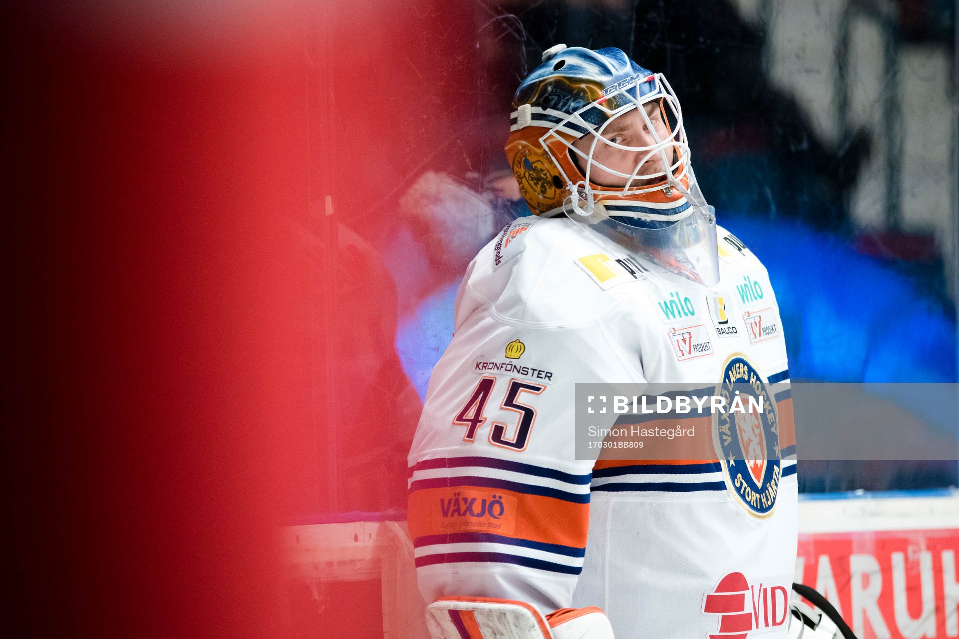 Växjös målvakt Viktor Andrén