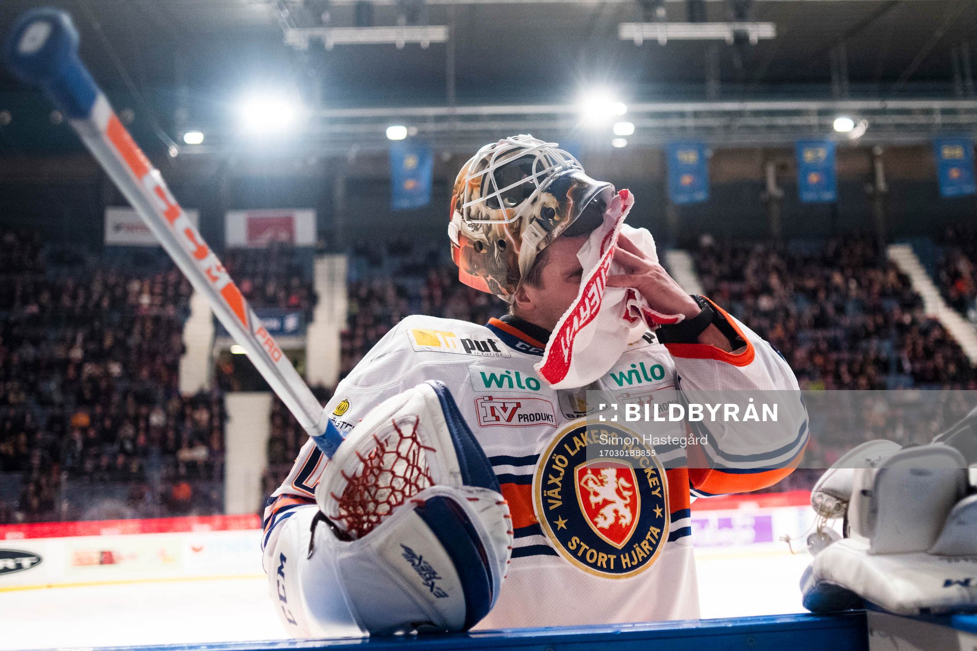Växjös målvakt Joacim Eriksson