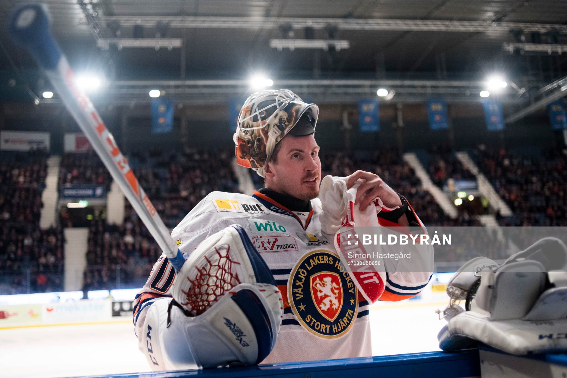 Växjös målvakt Joacim Eriksson