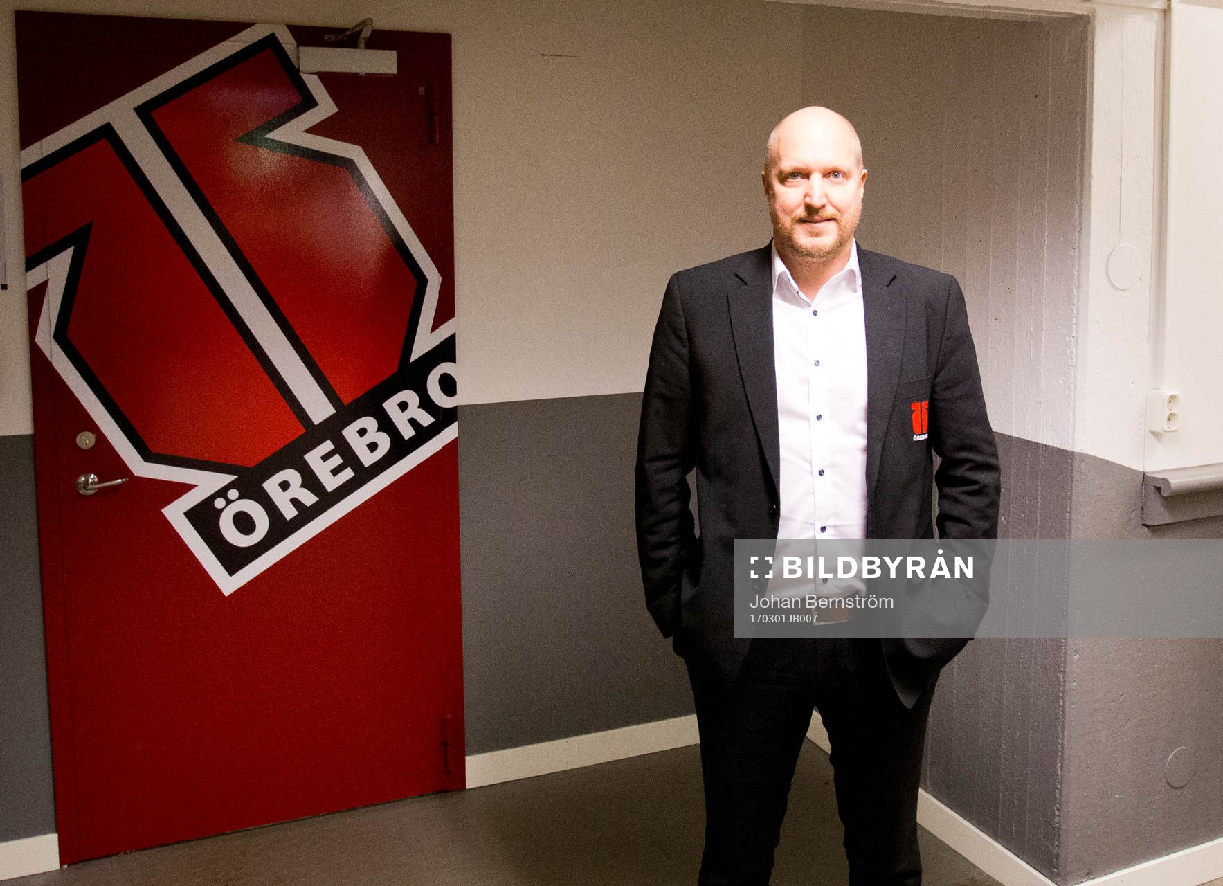 Porträtt på Örebro Hockeys sportchef Niklas Johansson