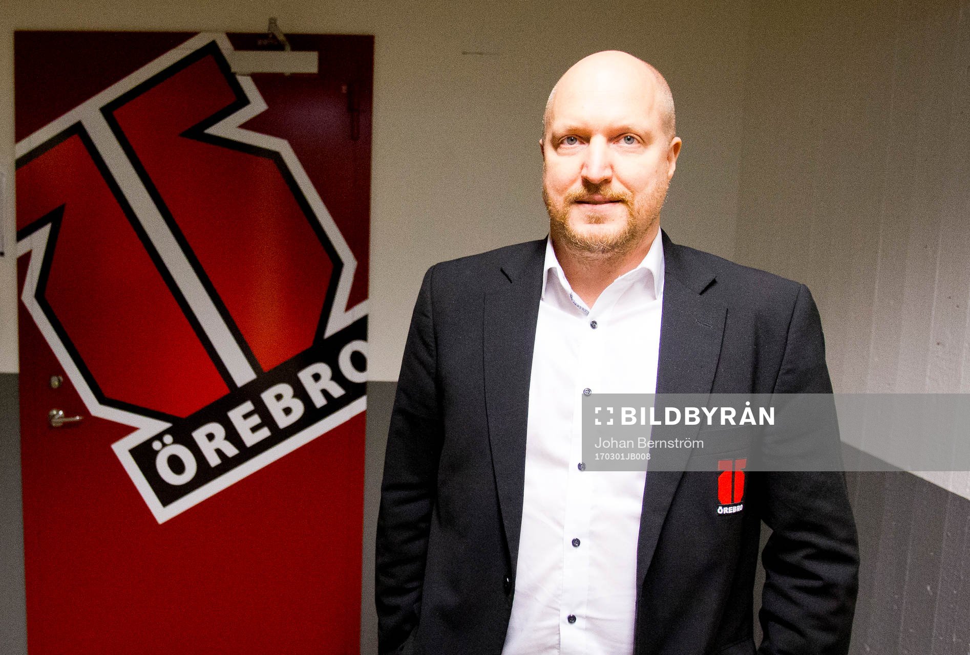 Porträtt på Örebro Hockeys sportchef Niklas Johansson