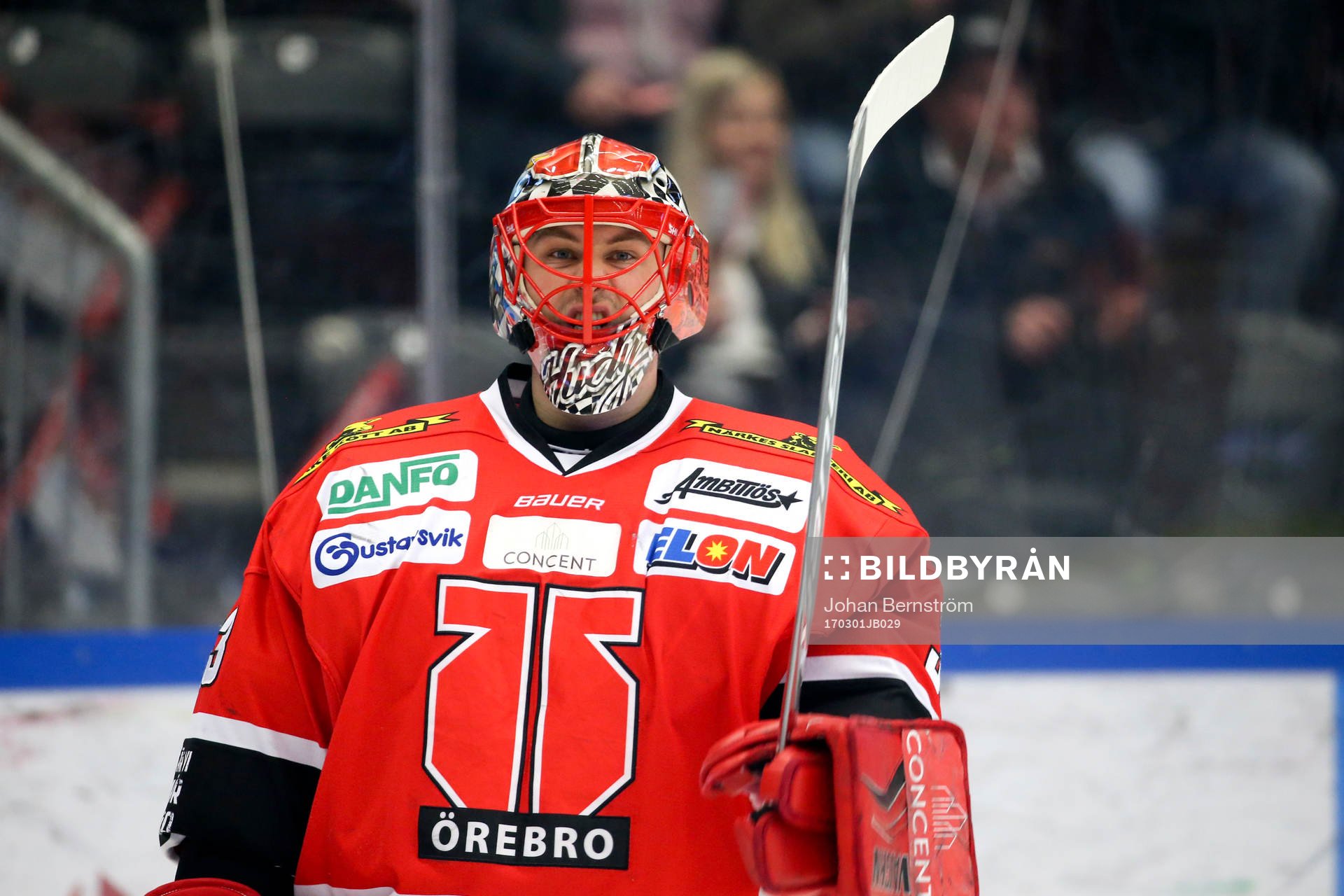 Örebros målvakt Julius Hudacek