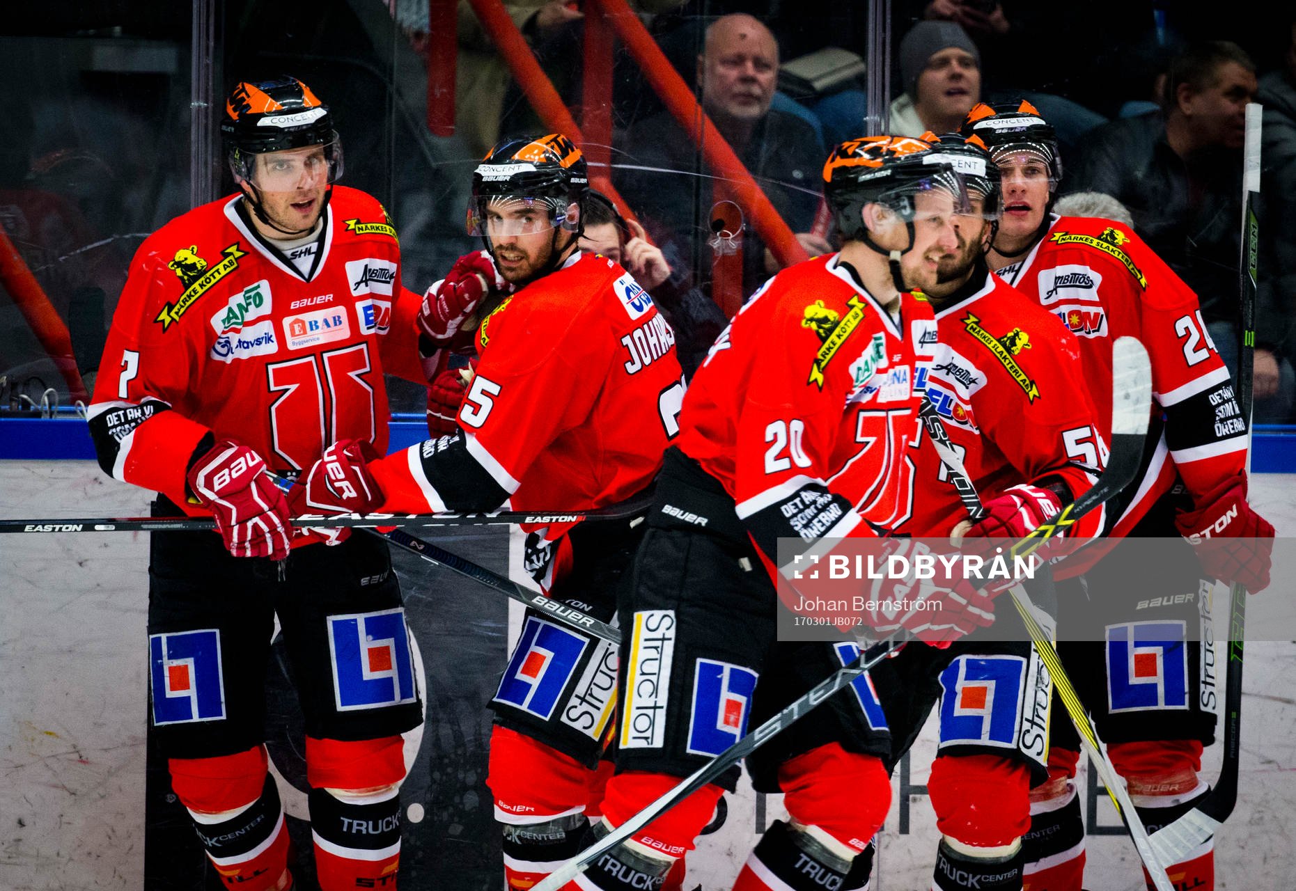 Örebros Martin Johansson gör 2-1 och jublar