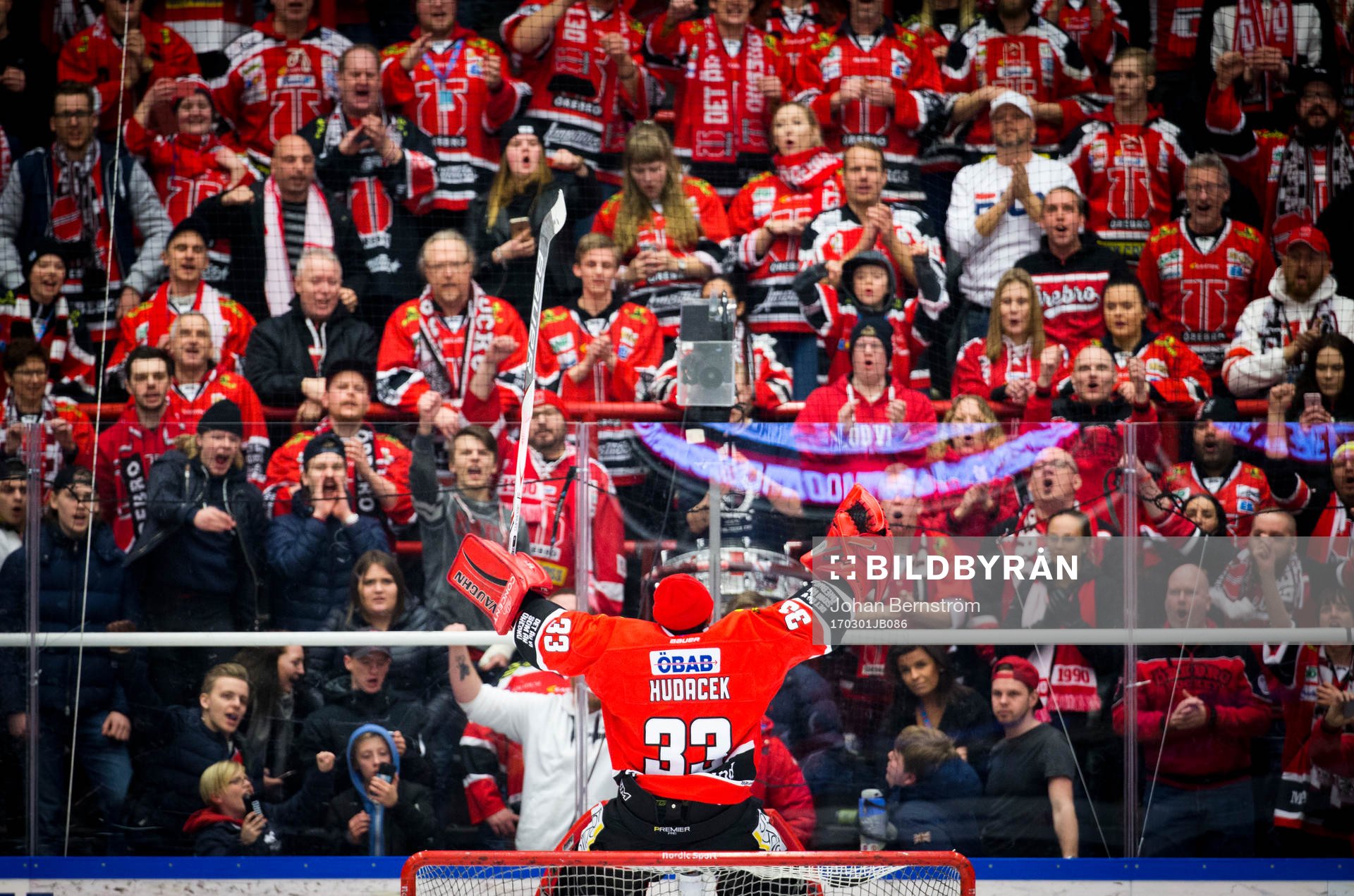 Örebros målvakt Julius Hudacek