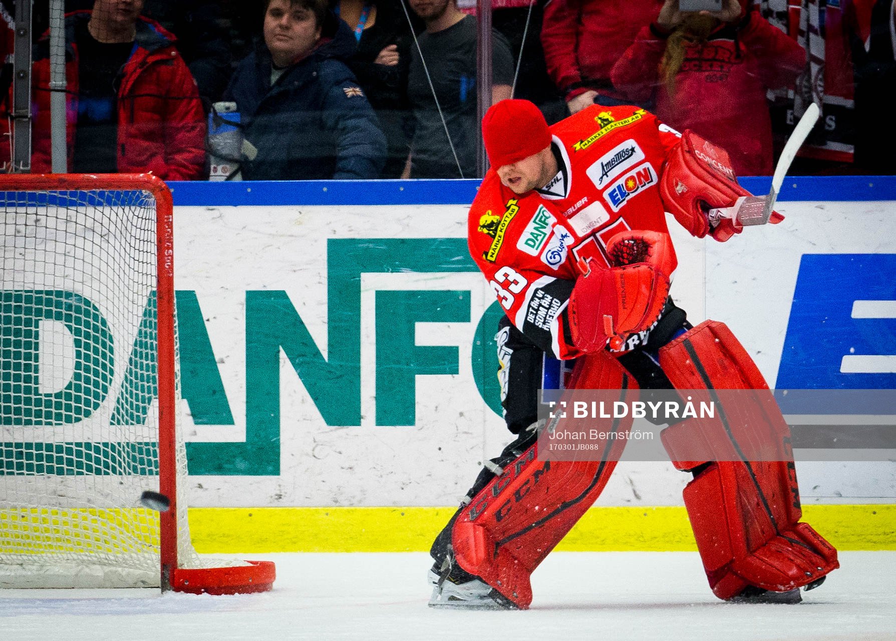 Örebros målvakt Julius Hudacek