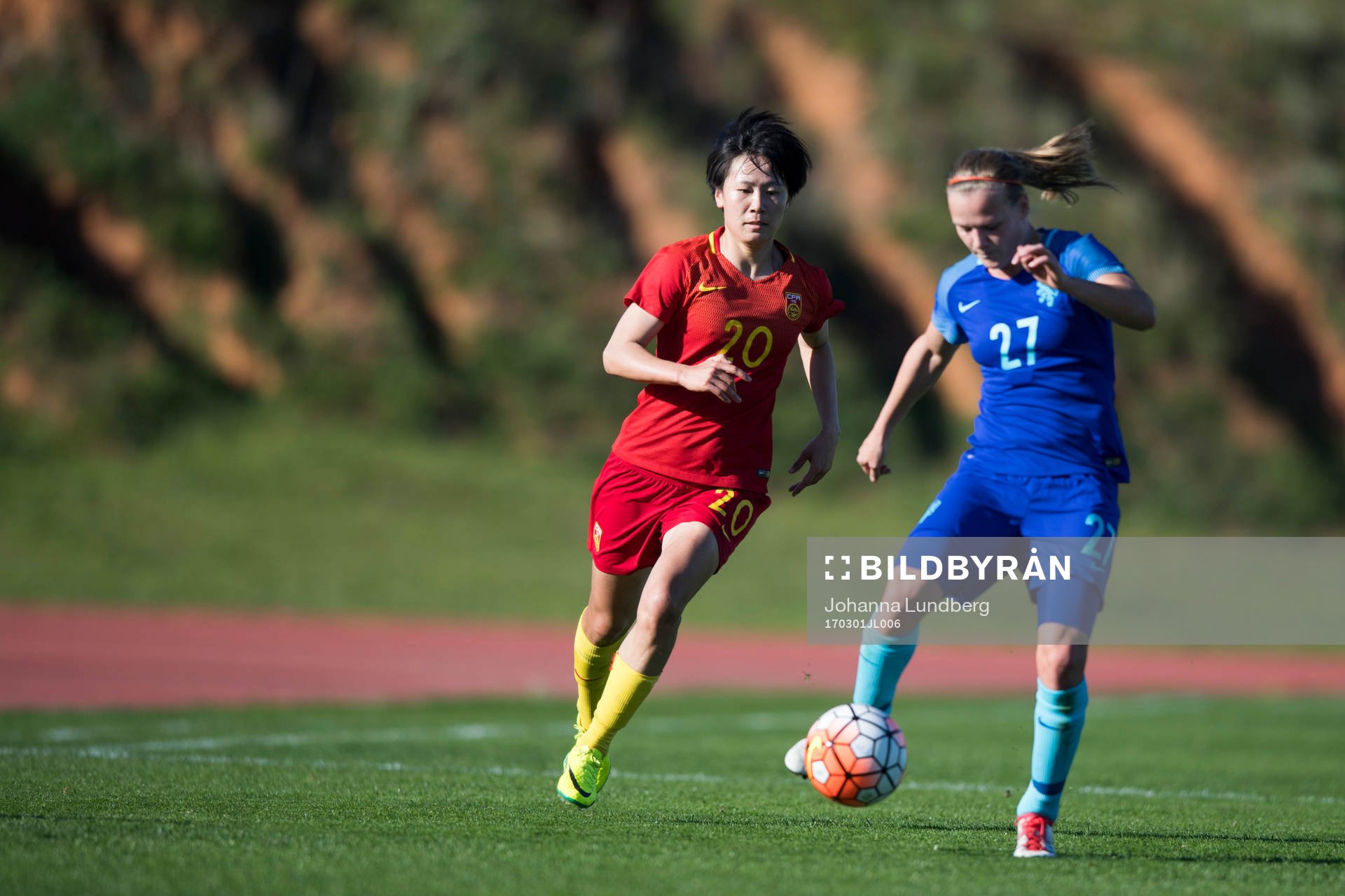 Kinas Zhang Rui och Hollands Sheila van