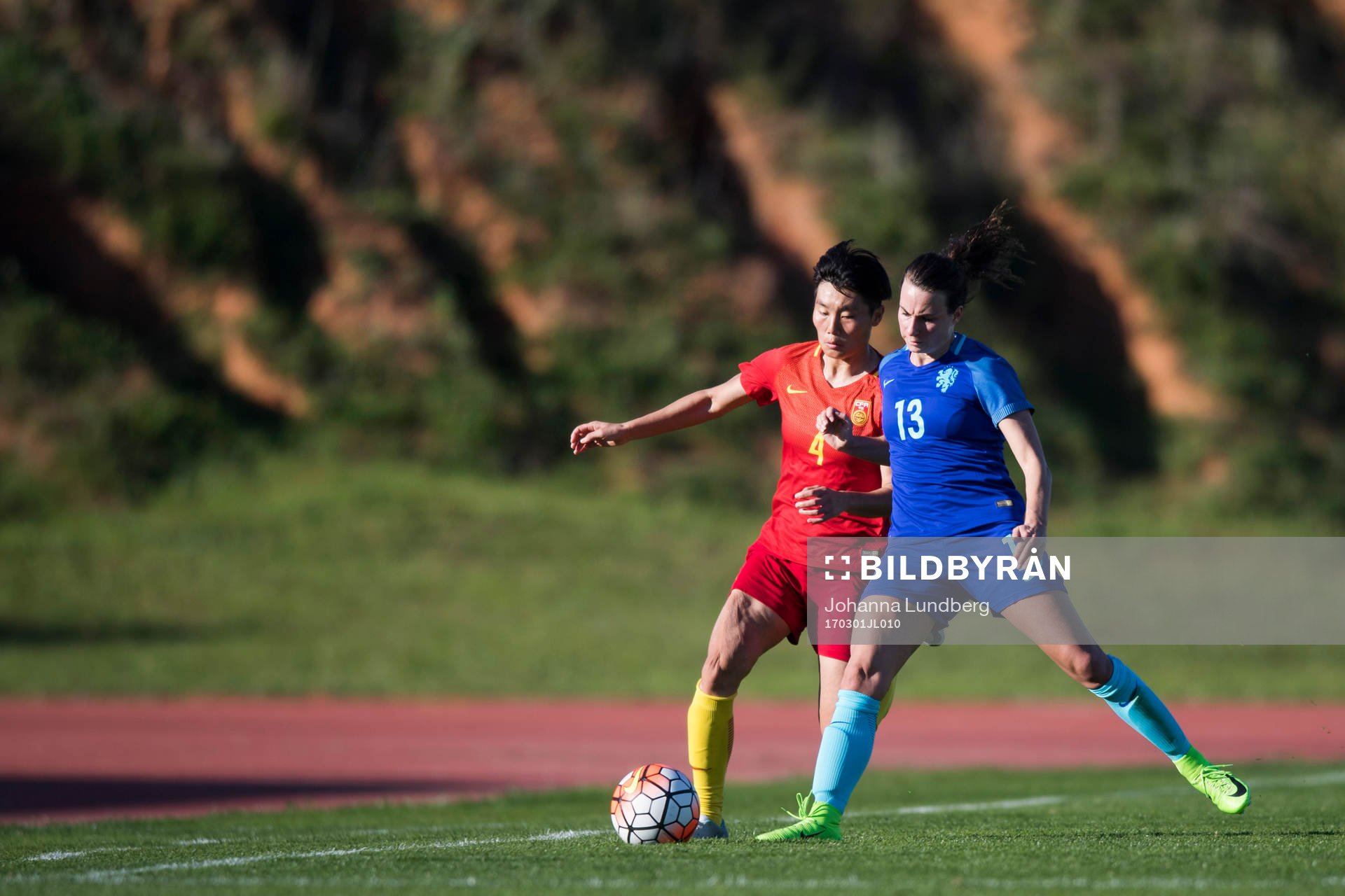 Kinas Gao Chen och Hollands Renate Jansen