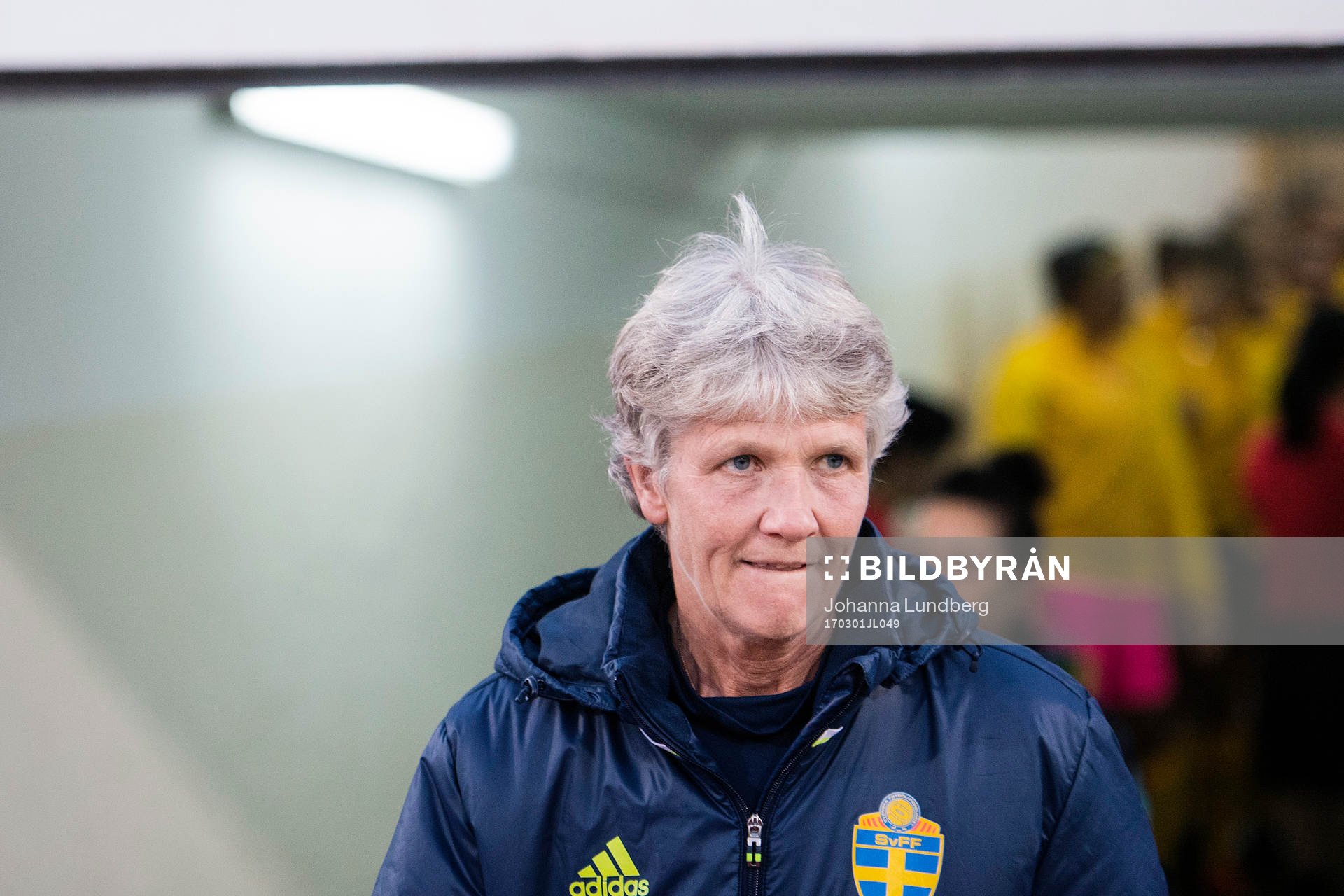 Sveriges förbundskapten Pia Sundhage