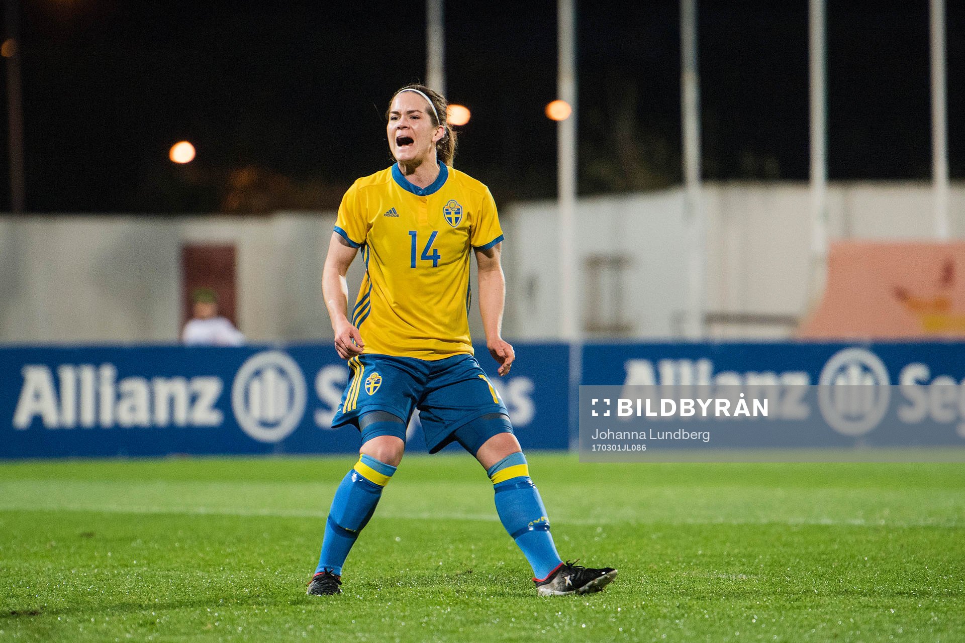 Sveriges Hanna Folkesson deppar