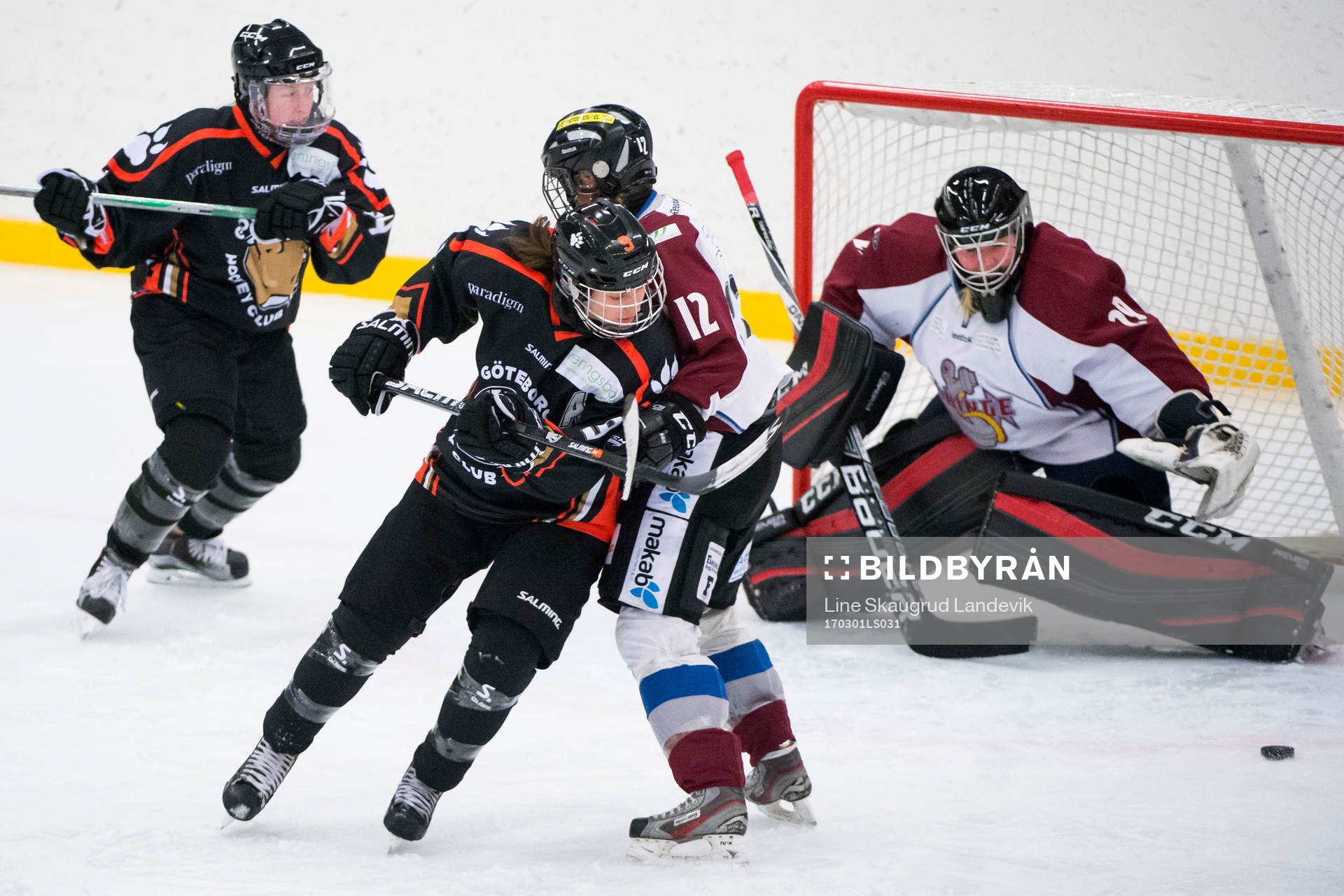 Göteborgs Lindsey Cunningham och Haninges Ann-Charlotte