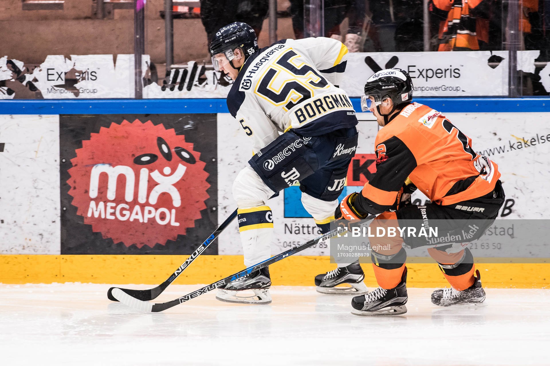 s Andreas Borgman och Karlskronas Robin Gartner