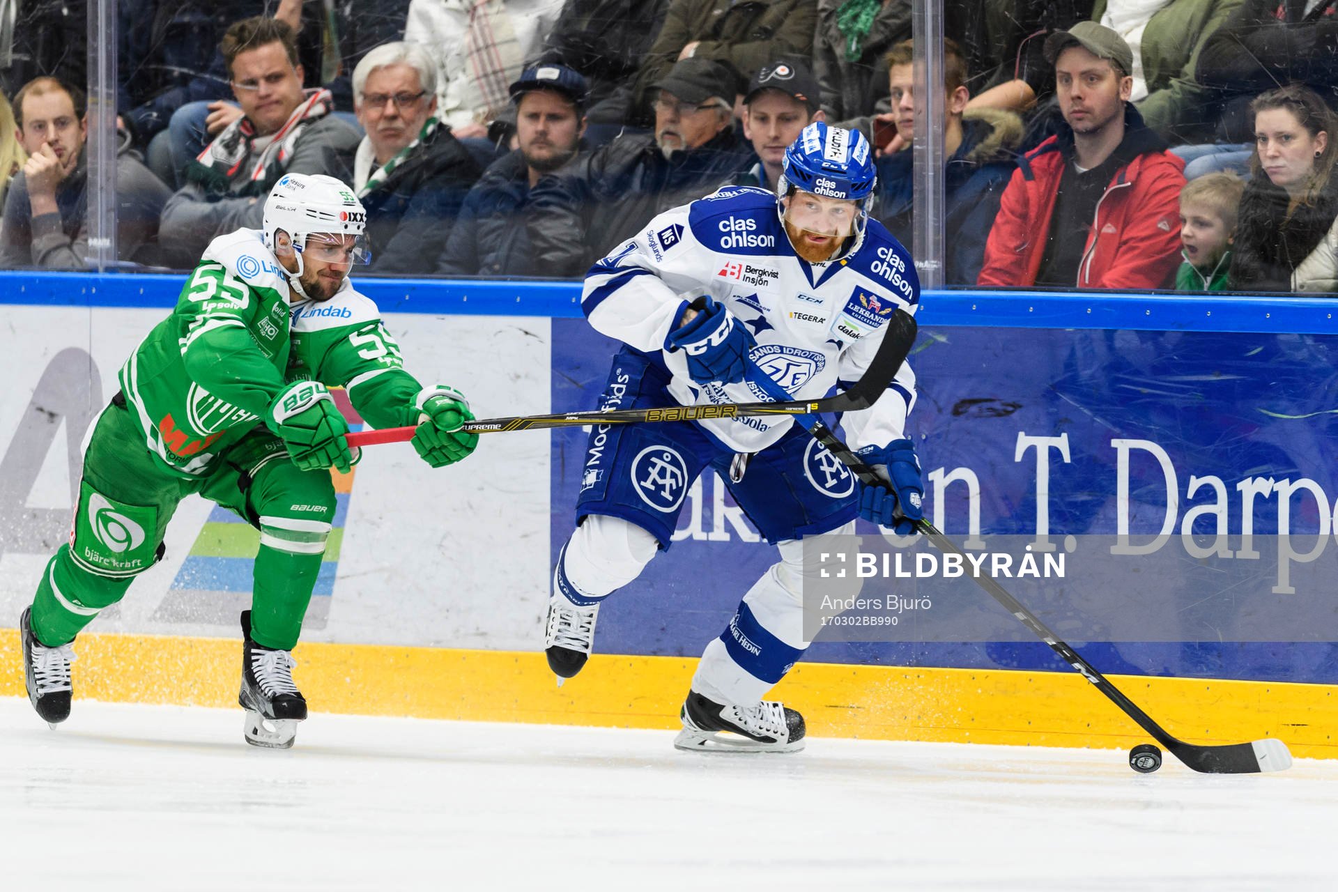 Rögles Felix Schütz och Leksands Mattias Ritola