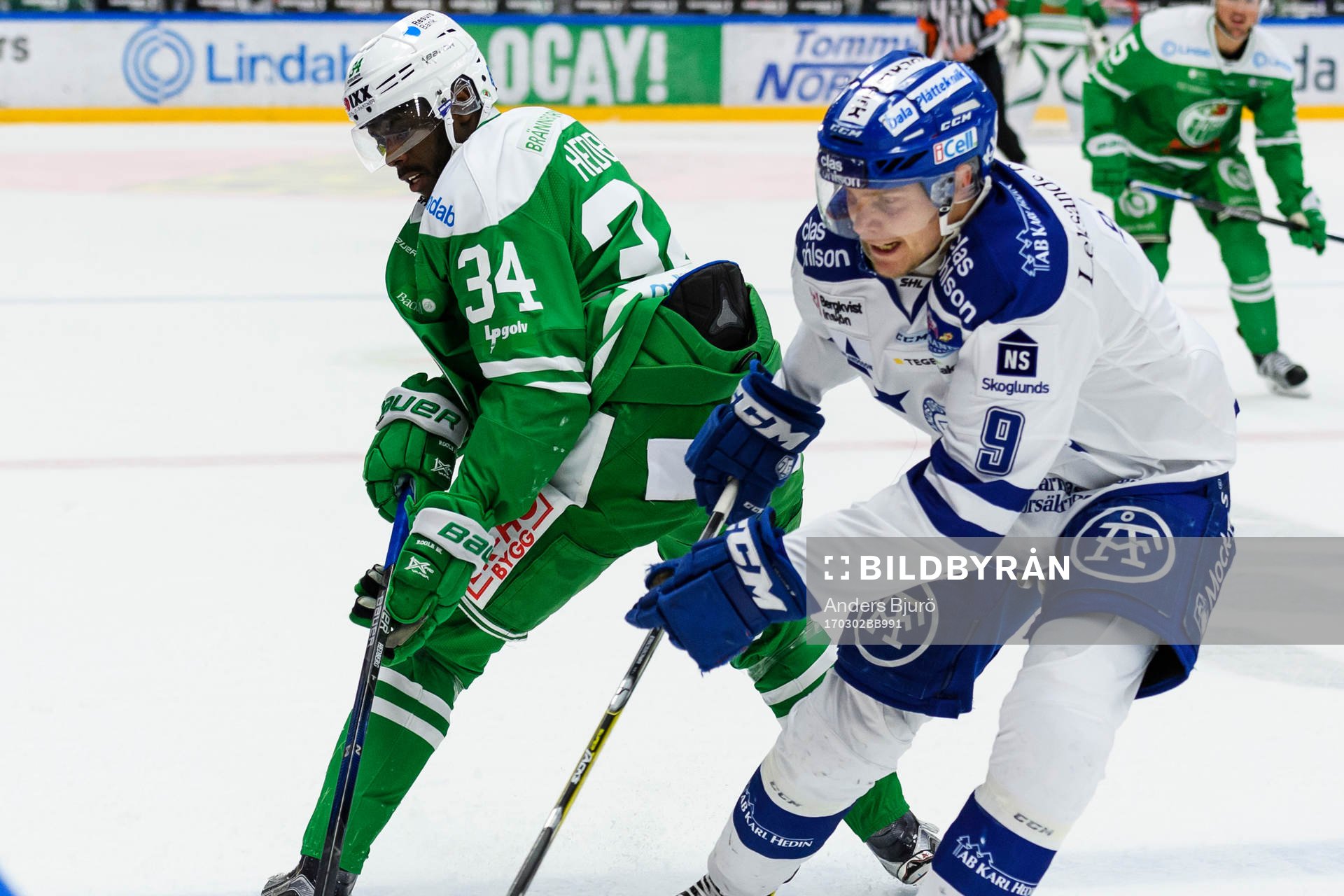 Rögles Edwin Hedberg och Leksands Lukas Ericsson