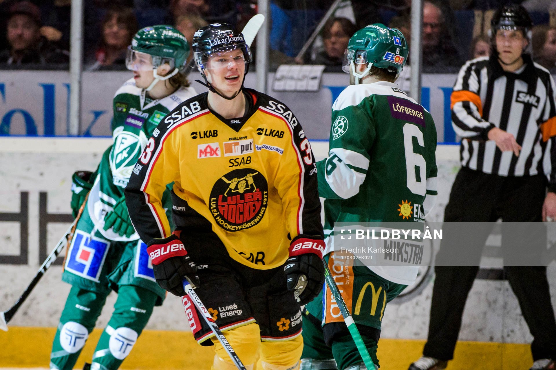 Luleås Christopher Mastomäki deppar