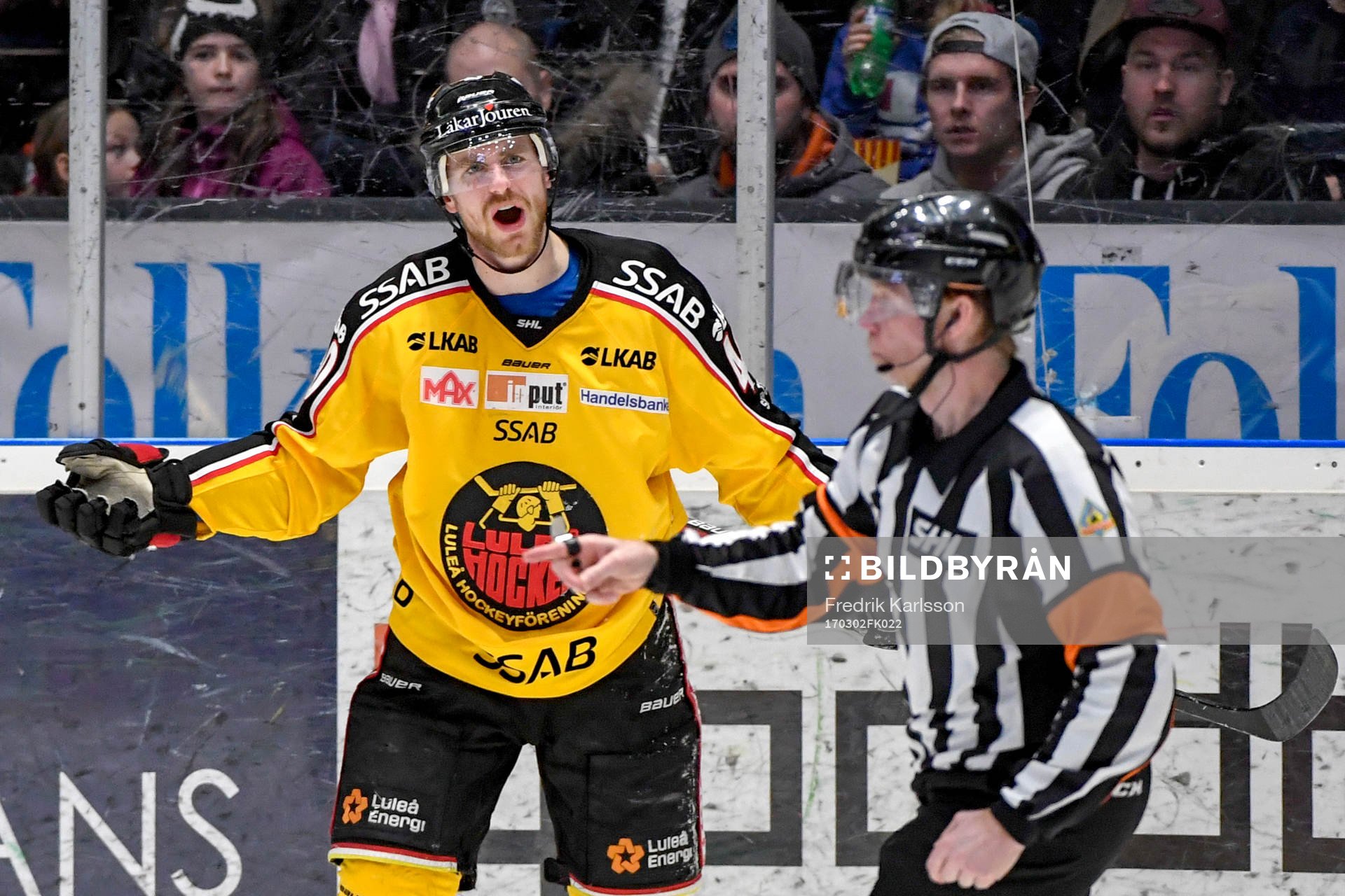 Luleås Kael Mouillierat blir utvisad