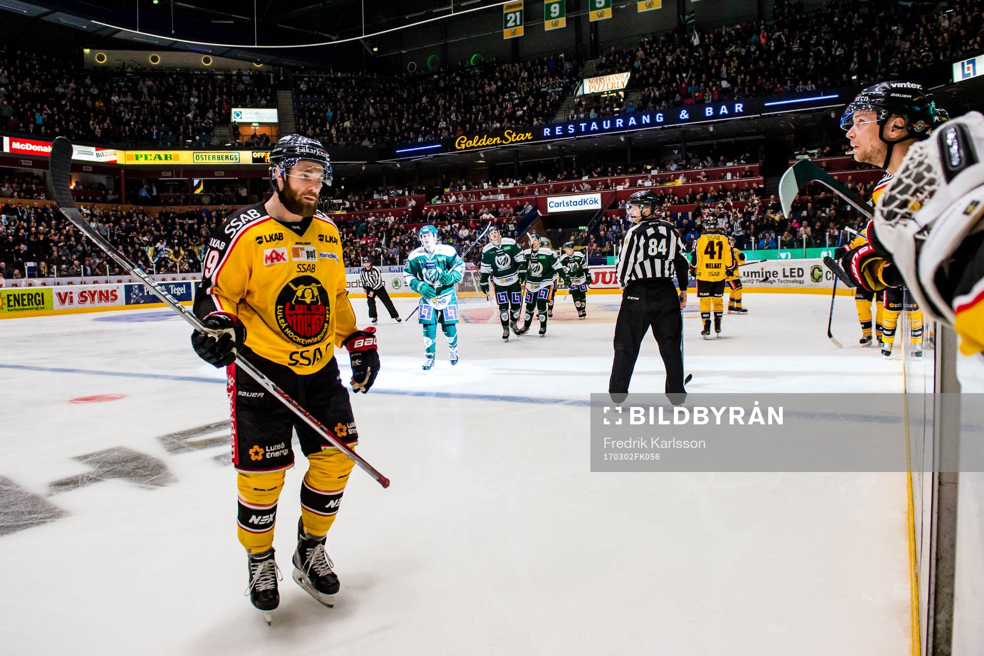Luleås Jacob Lagacé deppar