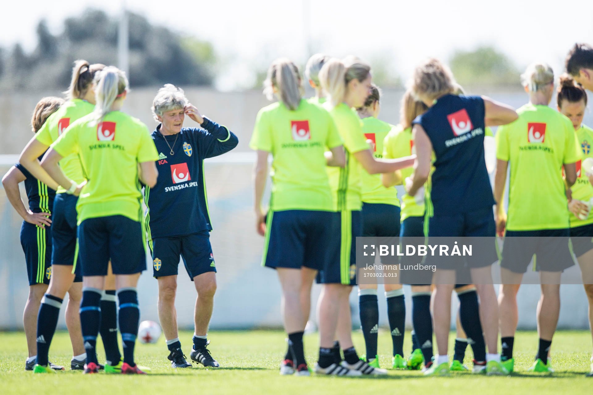 Sveriges förbundskapten Pia Sundhage