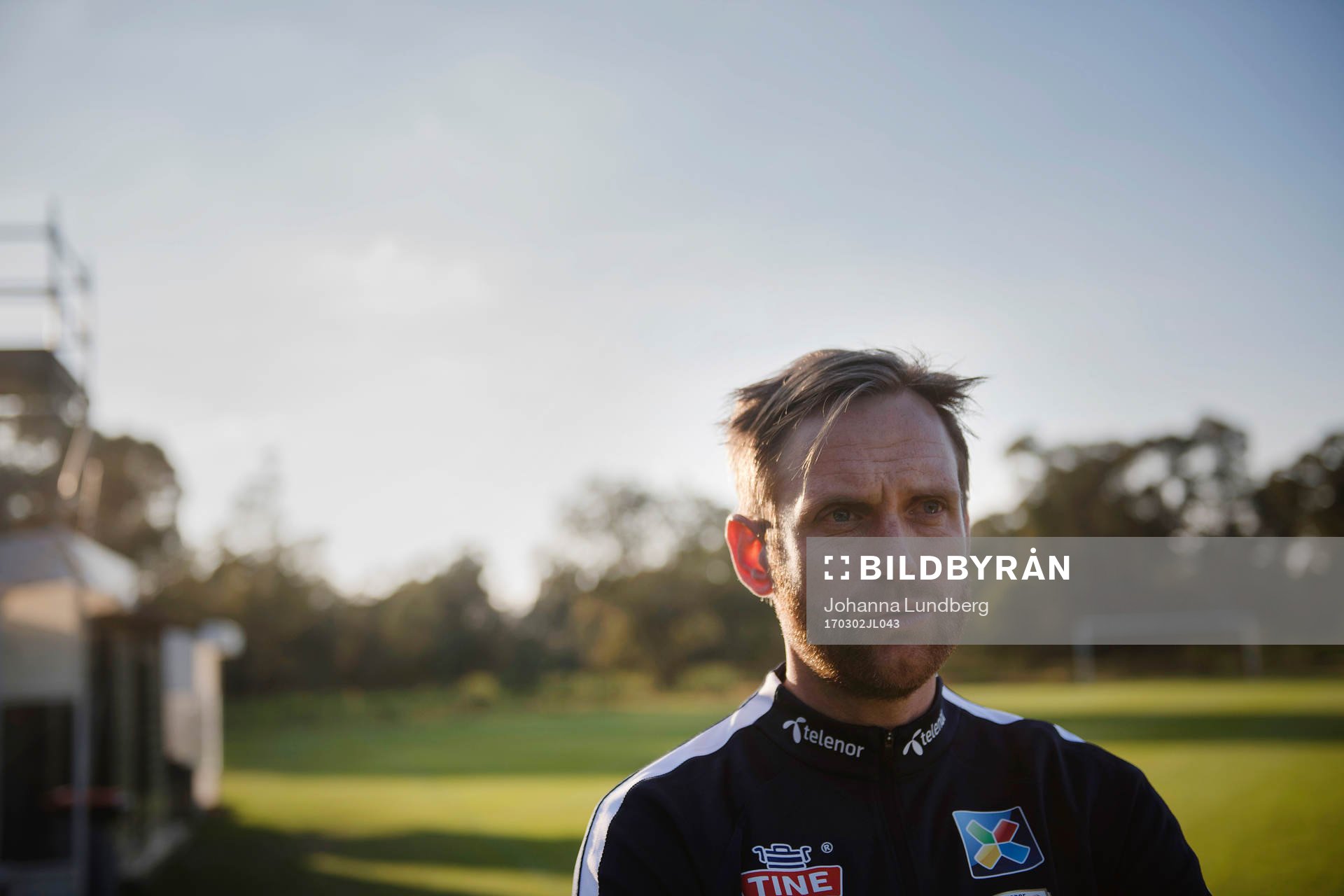 Norges förbundskapten Martin Sjögren