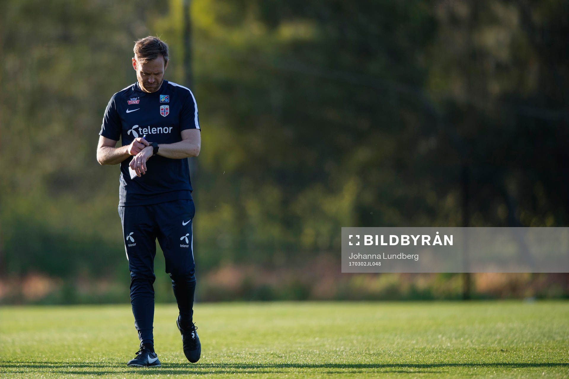 Norges förbundskapten Martin Sjögren