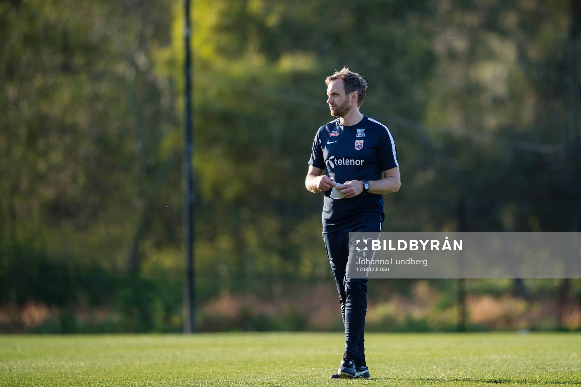 Norges förbundskapten Martin Sjögren
