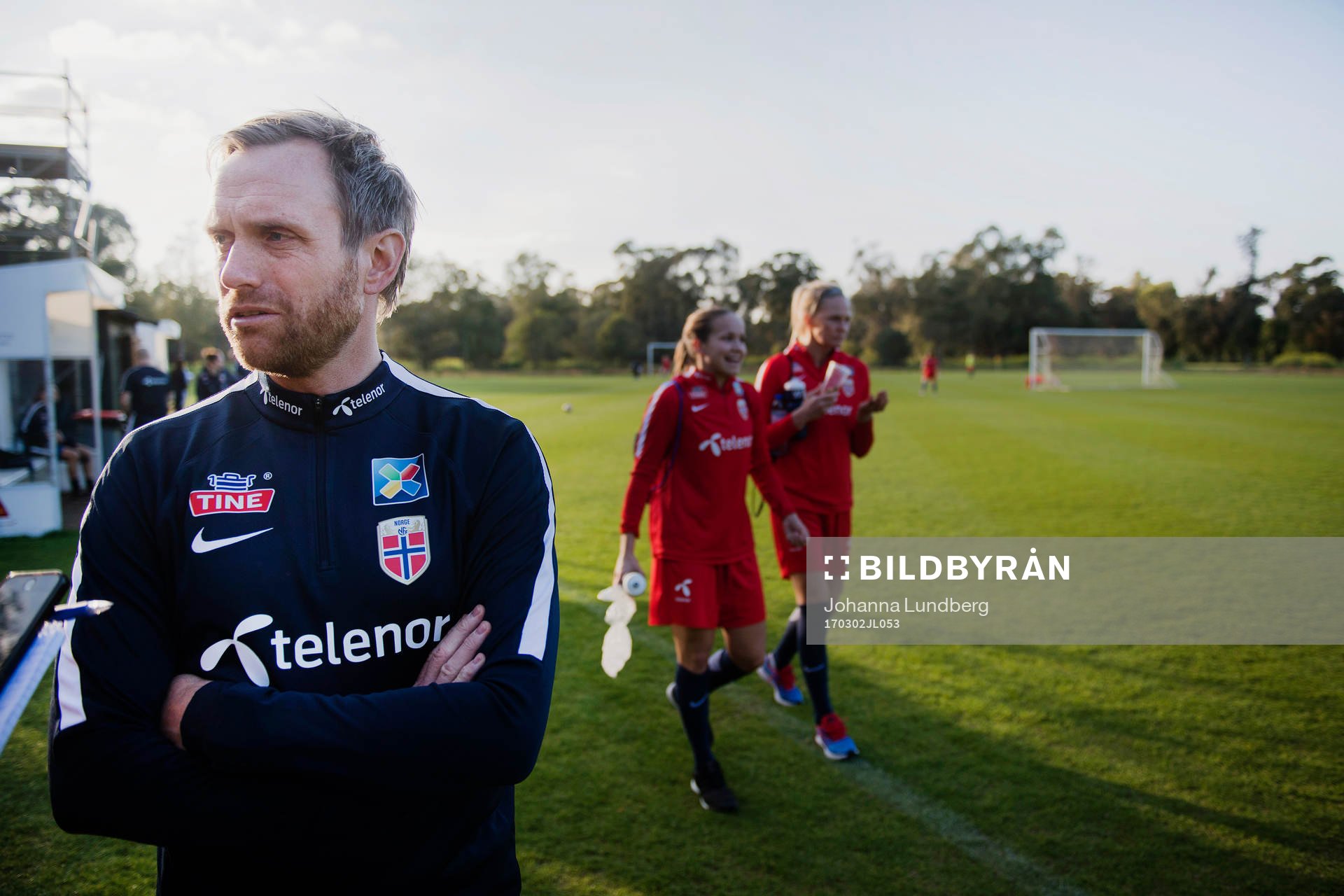 Norges förbundskapten Martin Sjögren