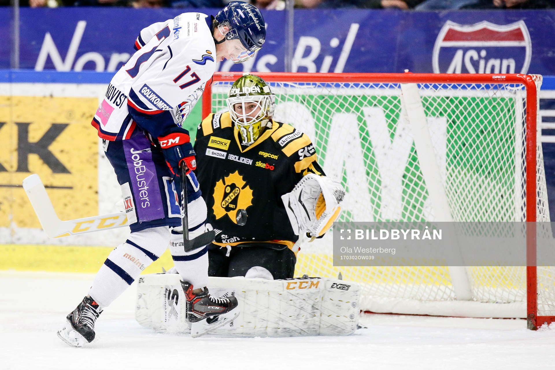 Skellefteås målvakt Joni Ortio