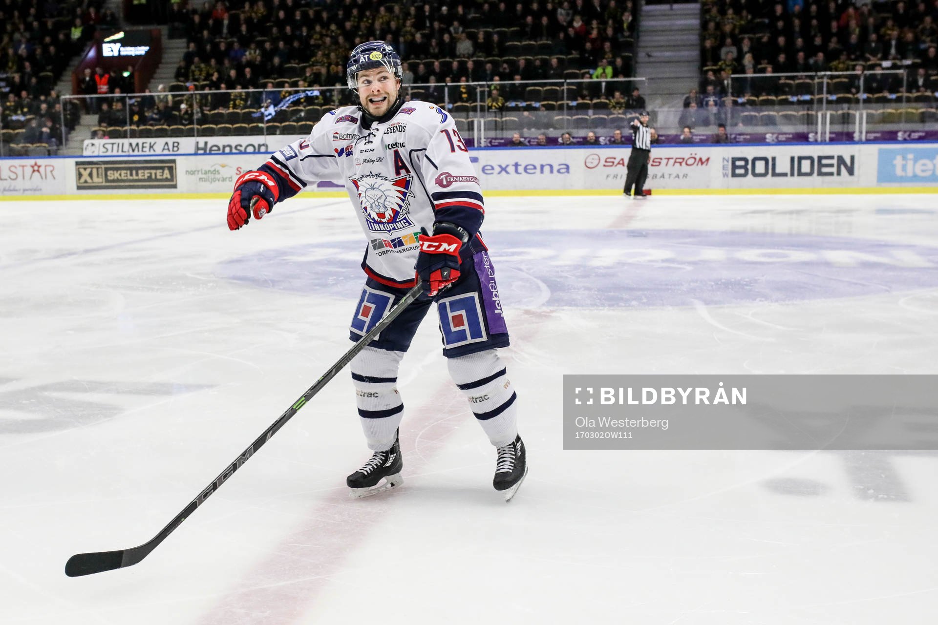 Linköpings Andrew Gordon tappade skridskoskenan