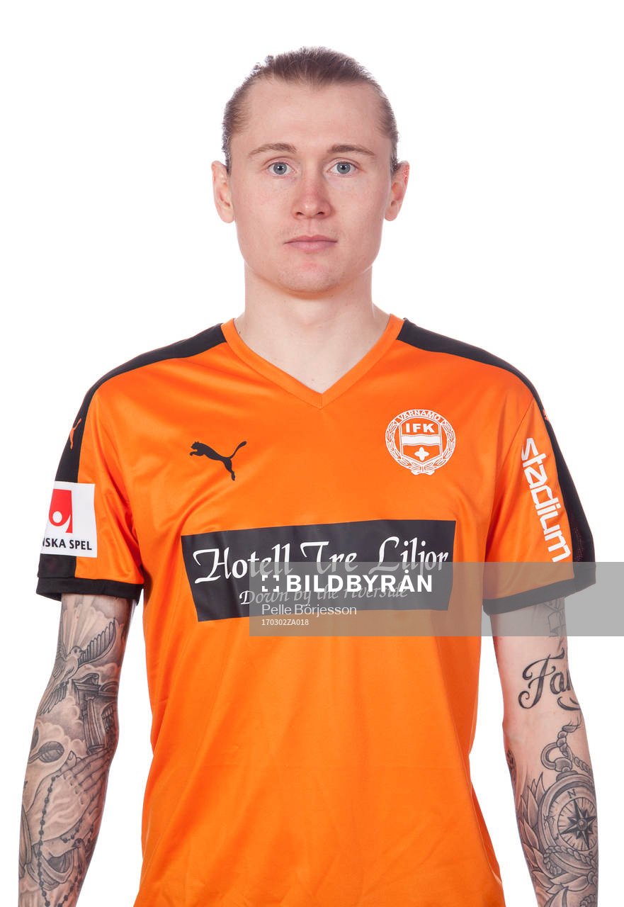 Värnamos målvakt Tobias Andersson