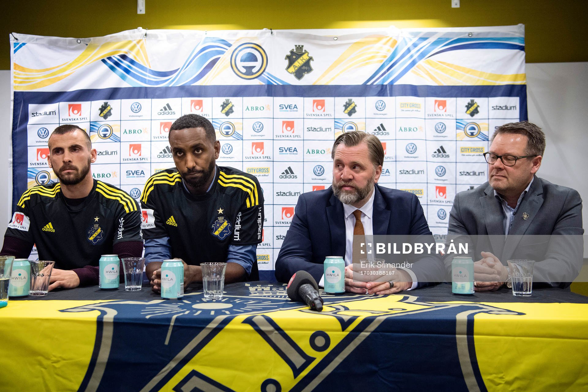 s nya spelare Sulejman Krpic och Henok Goitom