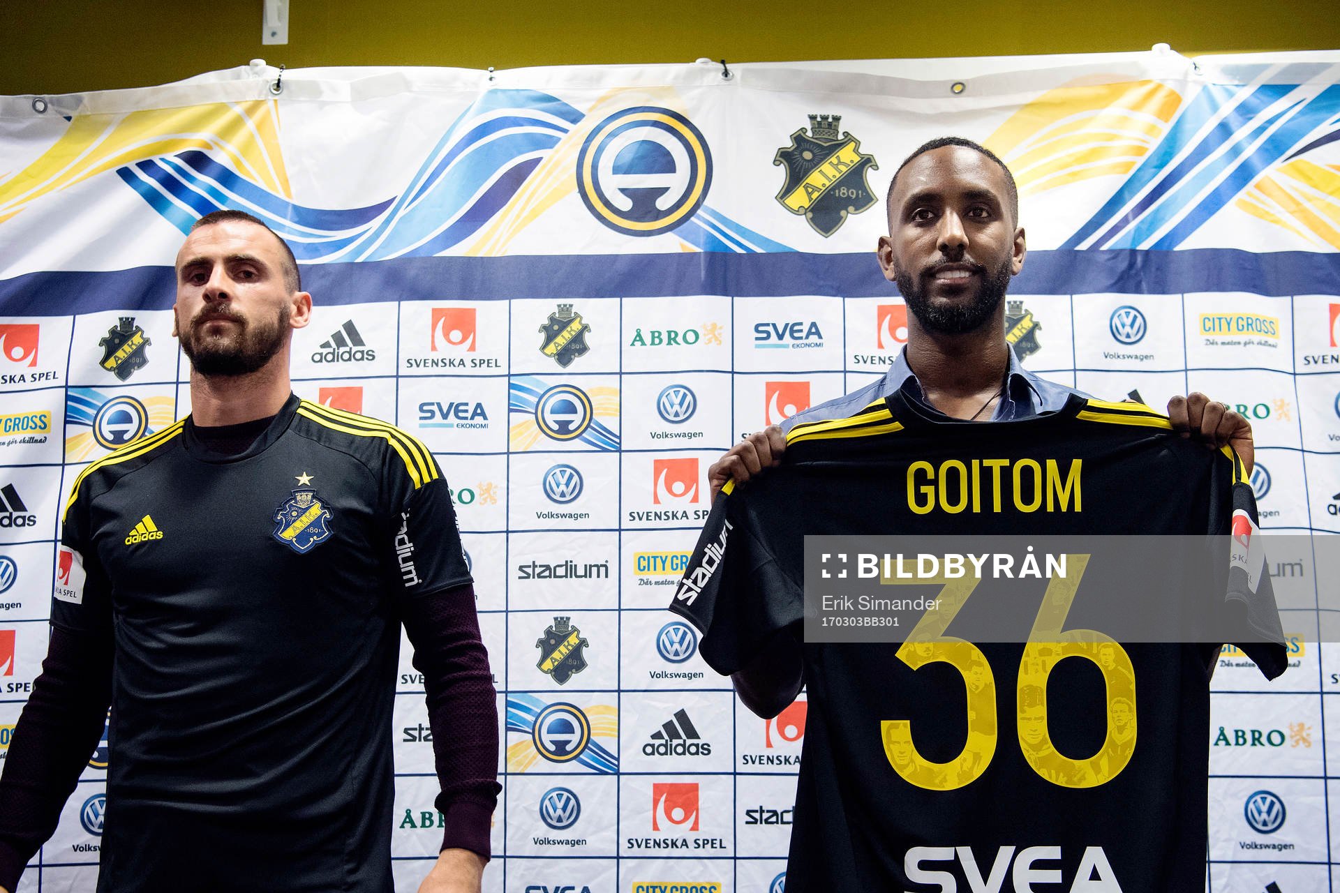 s nya spelare Sulejman Krpic och Henok Goitom