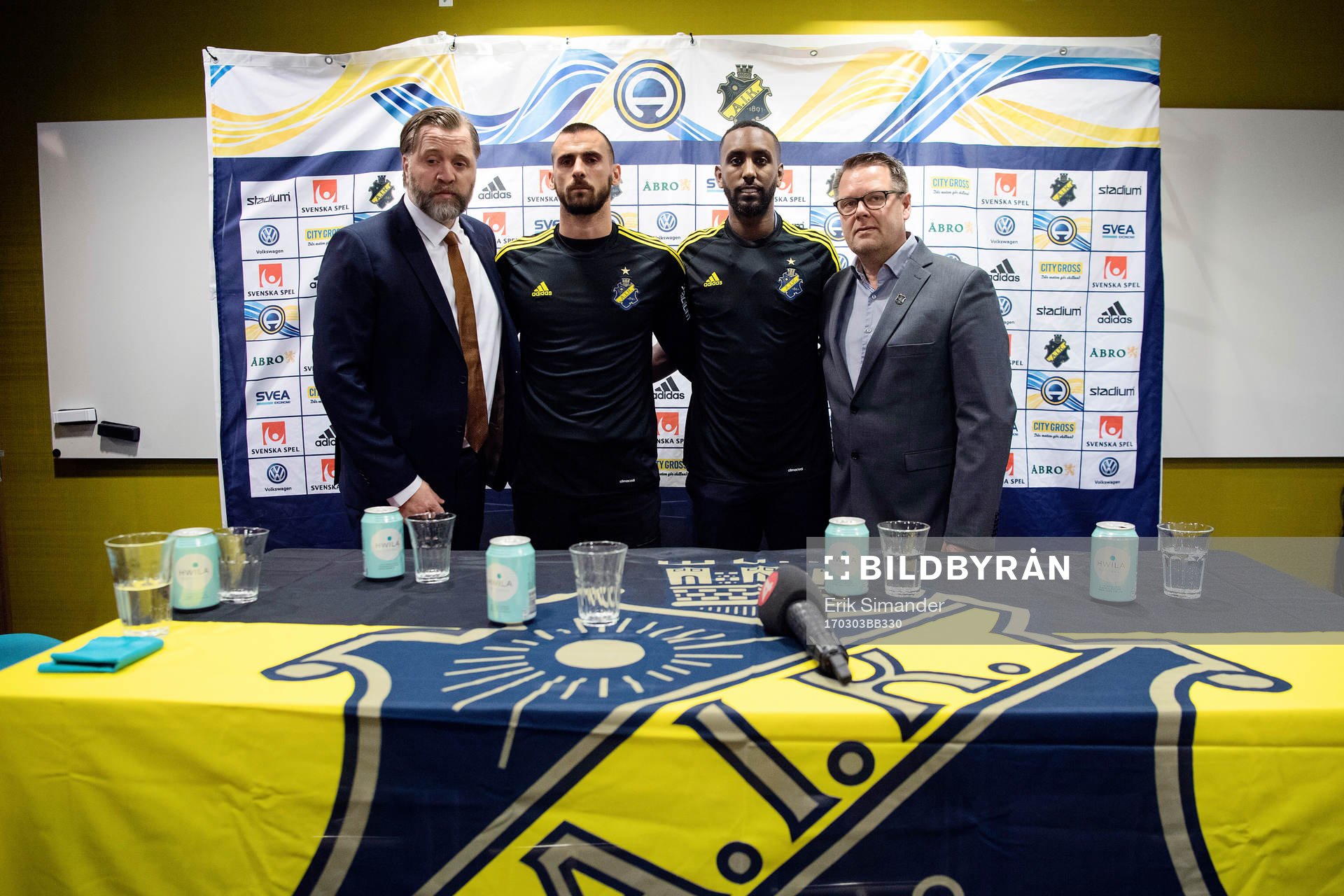 s nya spelare Sulejman Krpic och Henok Goitom