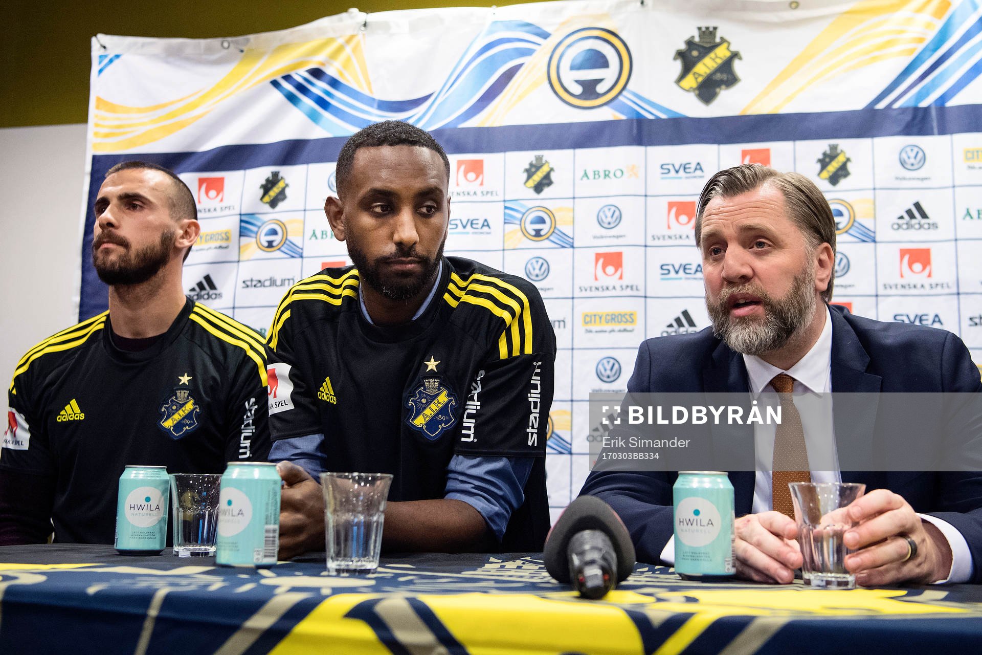 s nya spelare Sulejman Krpic och Henok Goitom