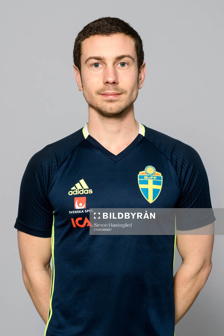 Erik Lundstedt i F16/01-landslaget