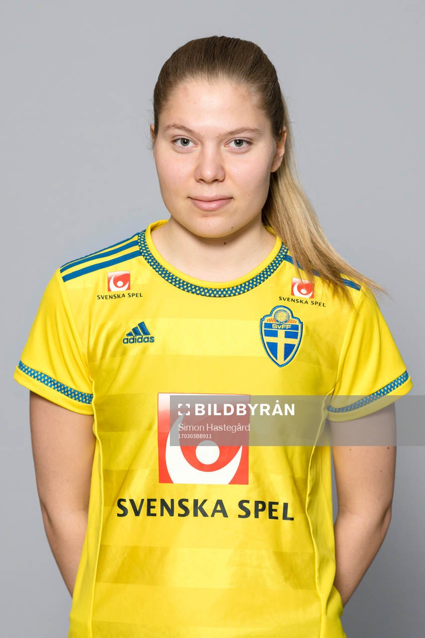 Johanna Olsson i F16/01-landslaget