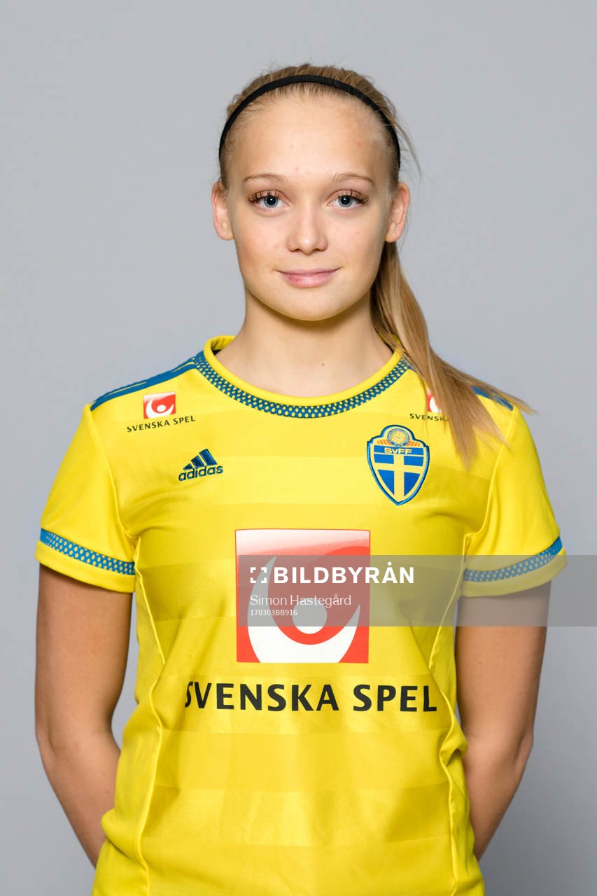 Ida Lilja i F16/01-landslaget